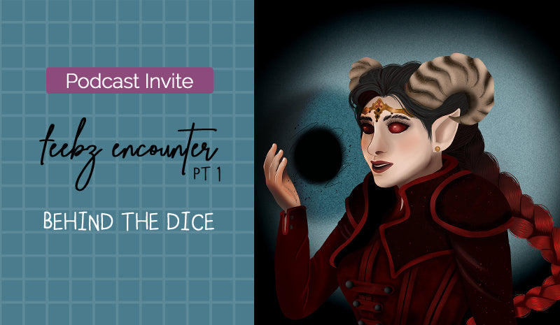 behind the dice podcast invite, lets play dnd