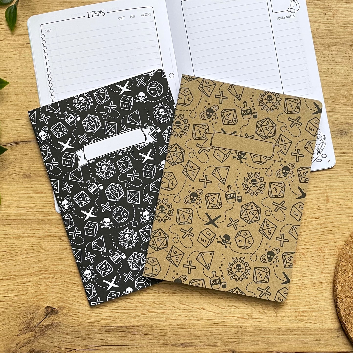 Gothic Pirate A5 Character Book