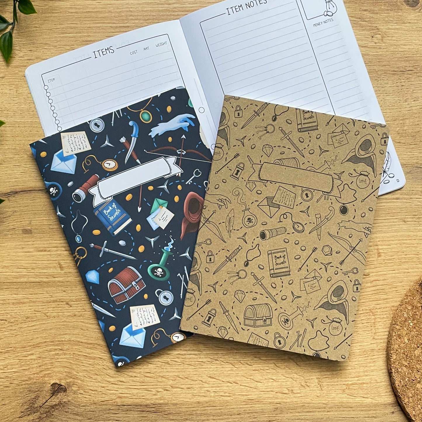 Rogue's Racket A5 Character Book