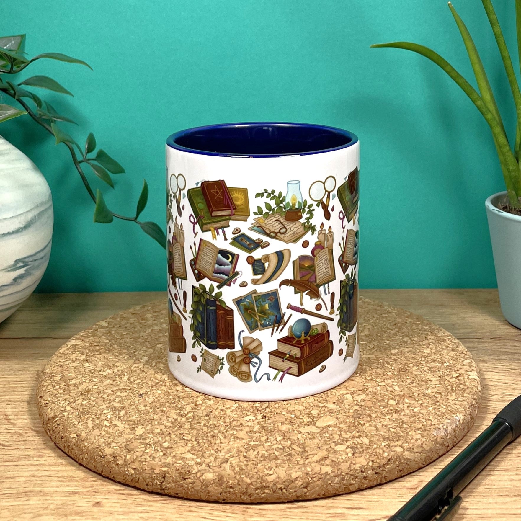 Fantasy Library Mug of Holding