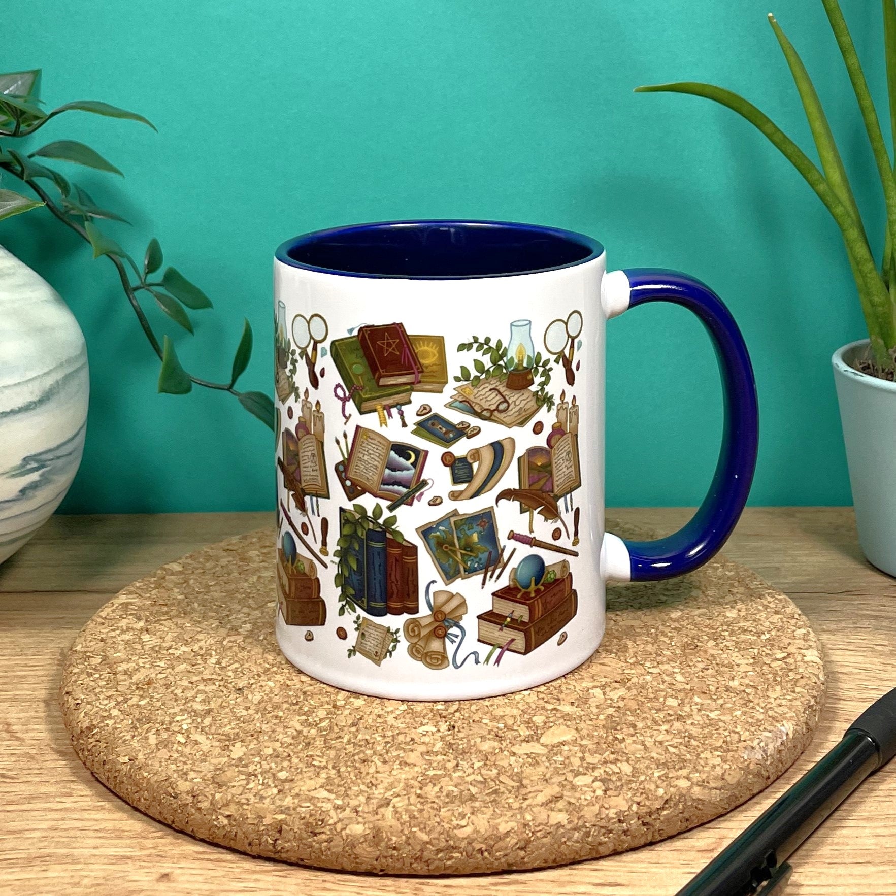 Fantasy Library Mug of Holding