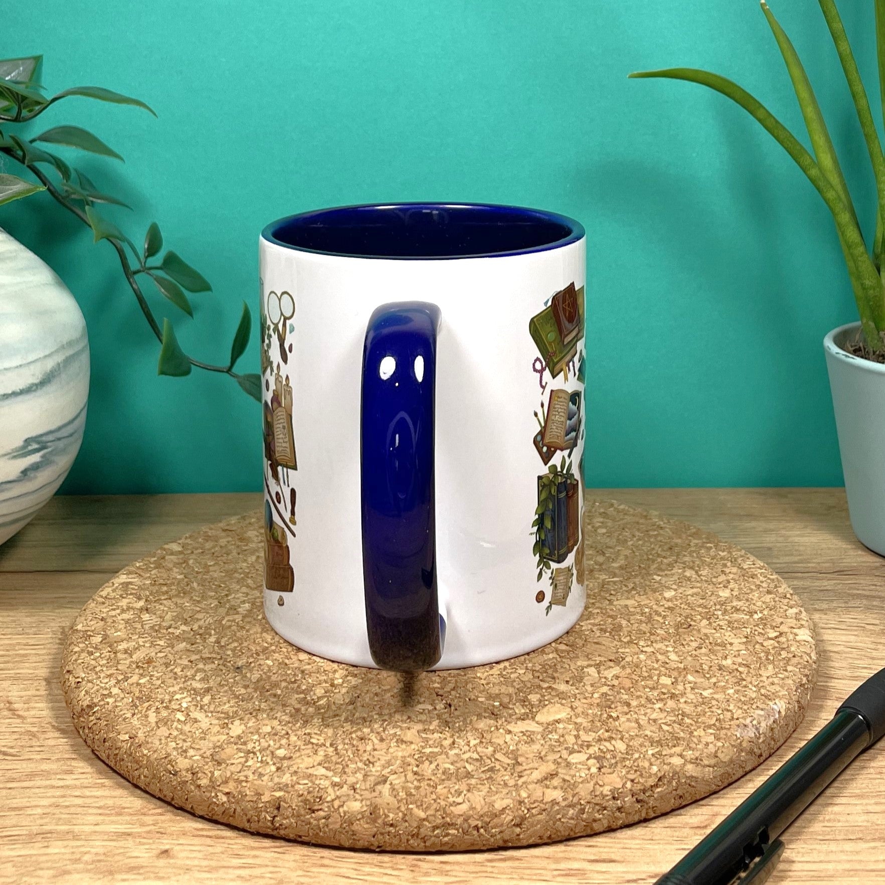 Fantasy Library Mug of Holding