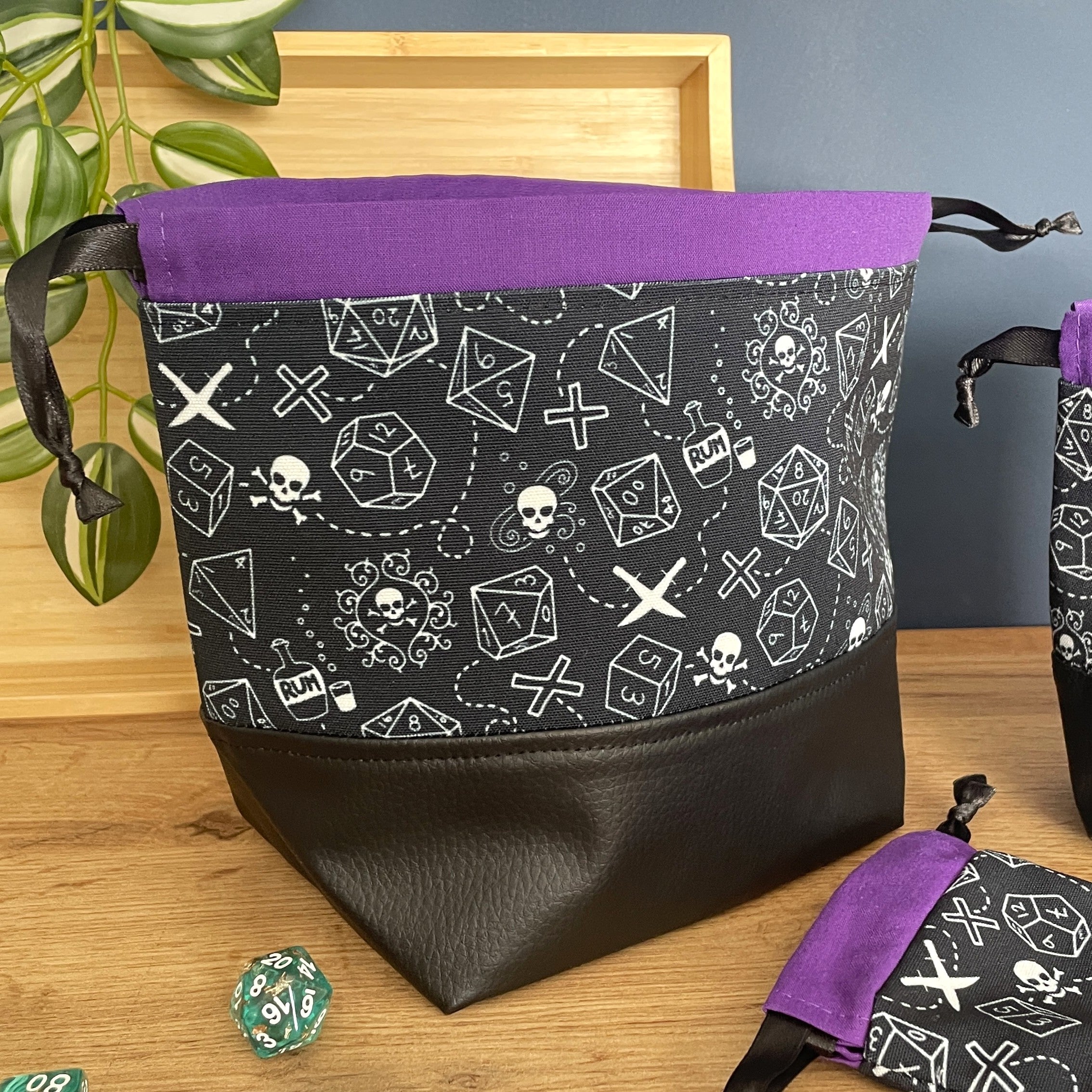 Gothic Pirate Dice Bags