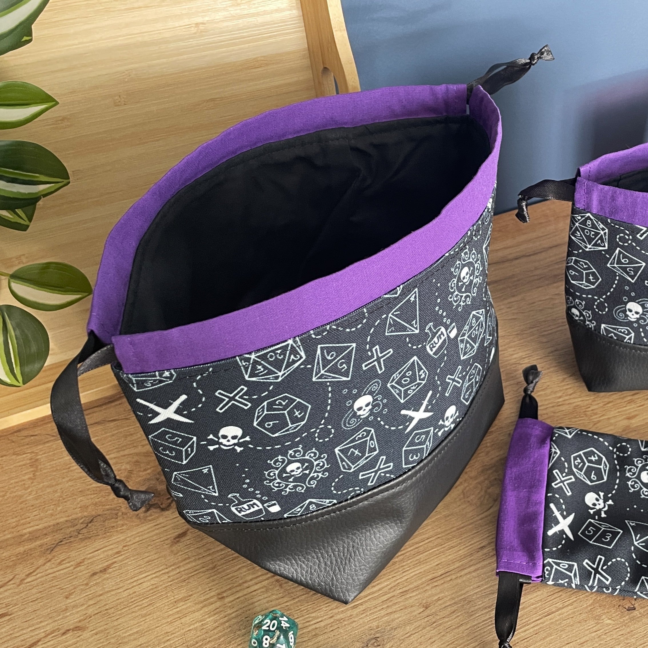Gothic Pirate Dice Bags