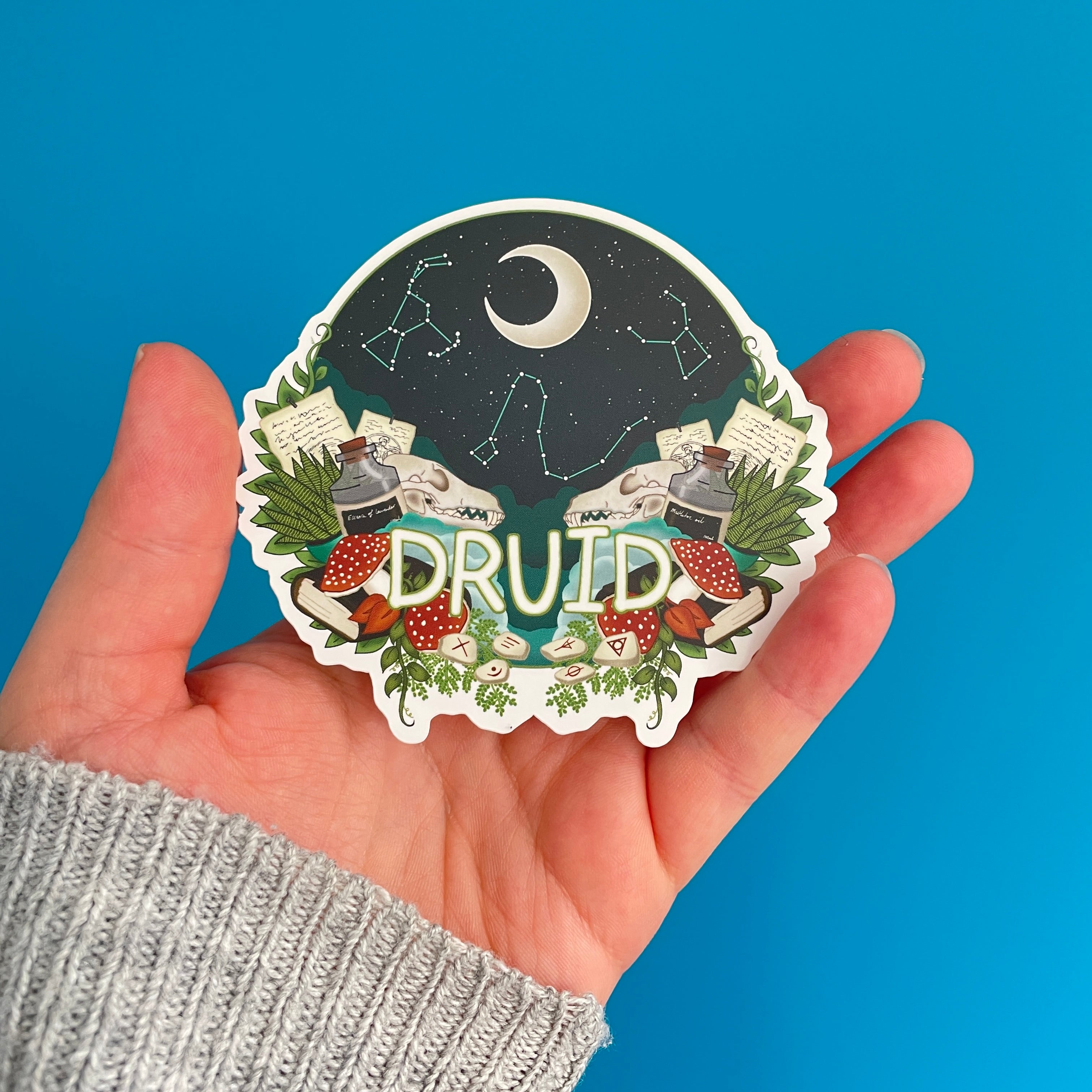 Druidic Nature Vinyl Sticker