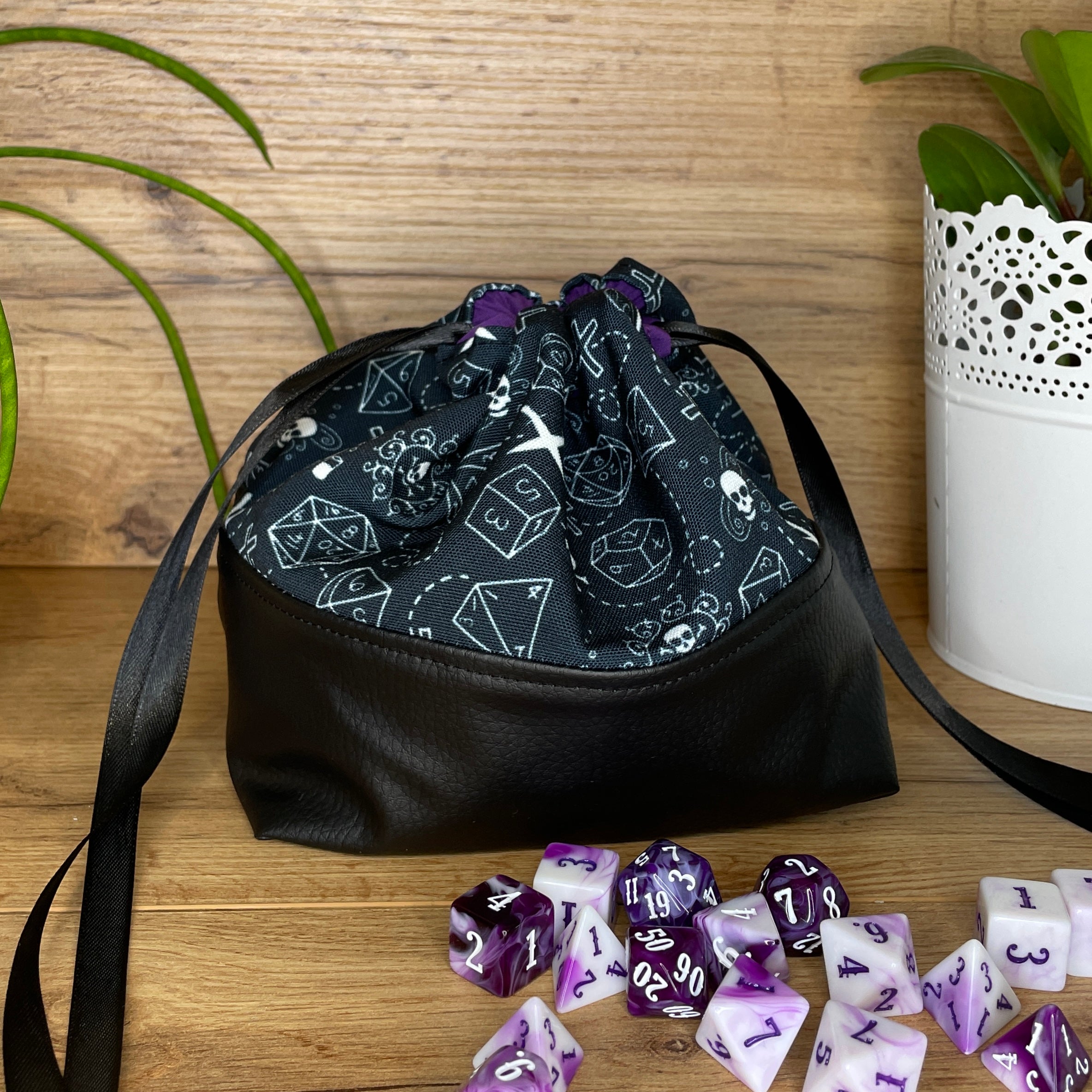 Gothic Pirate Dice Bags