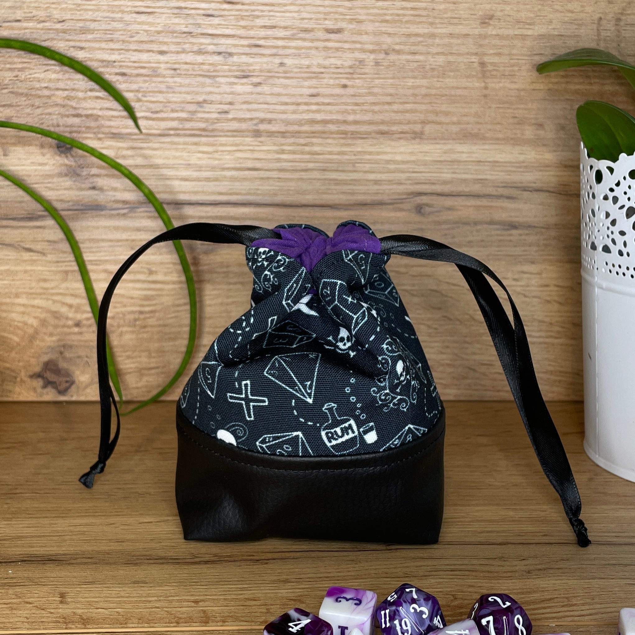 Gothic Pirate Dice Bags