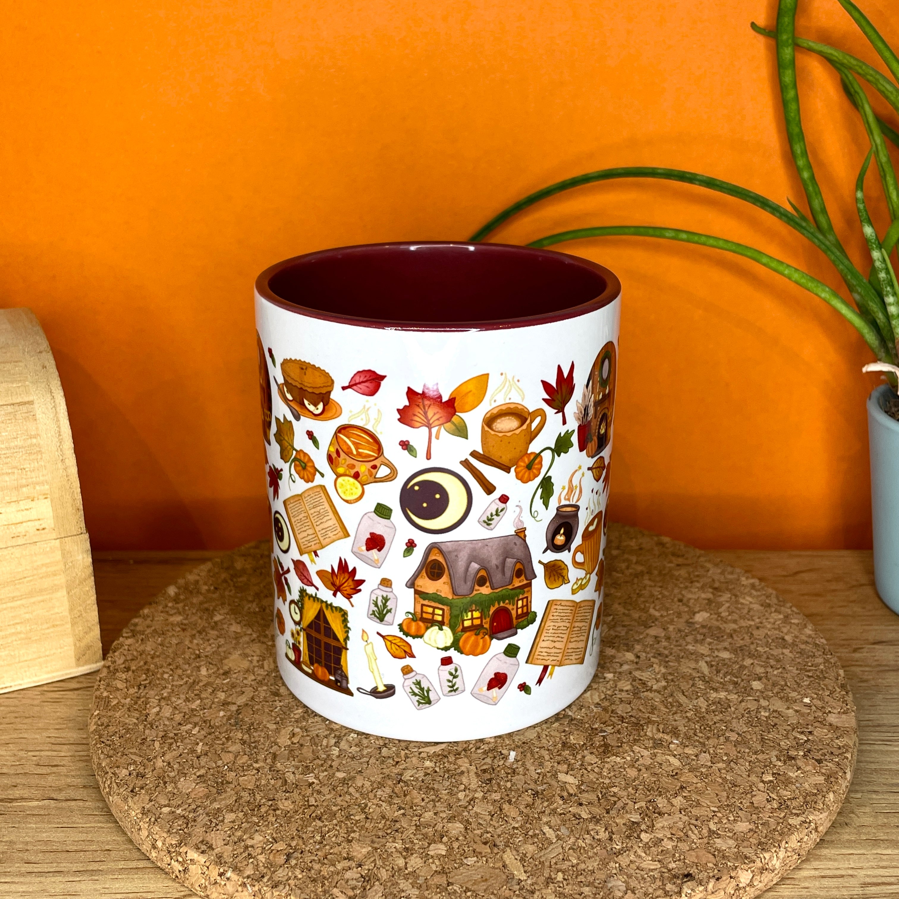 Autumn Cosiness Mug of Holding