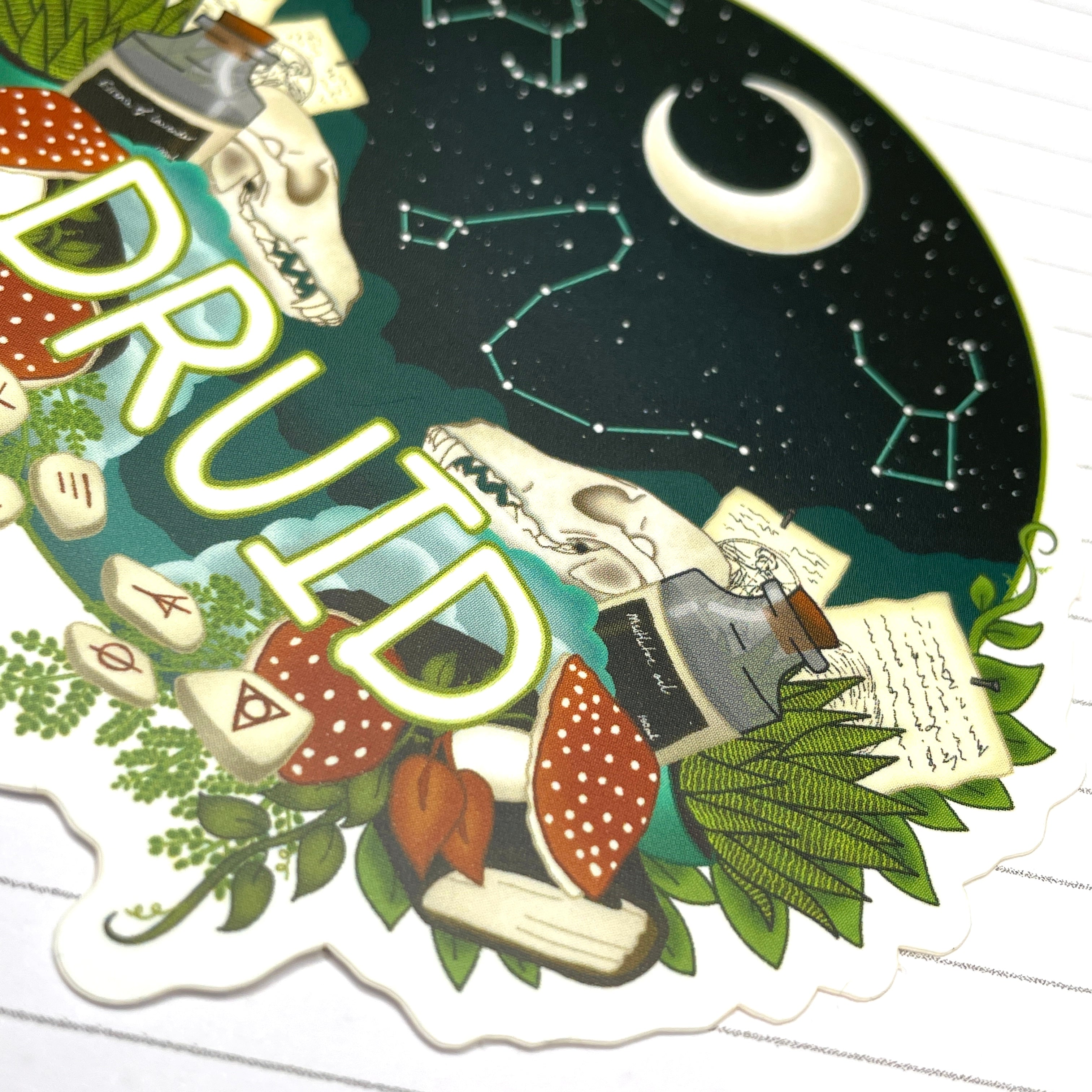 Druidic Nature Vinyl Sticker