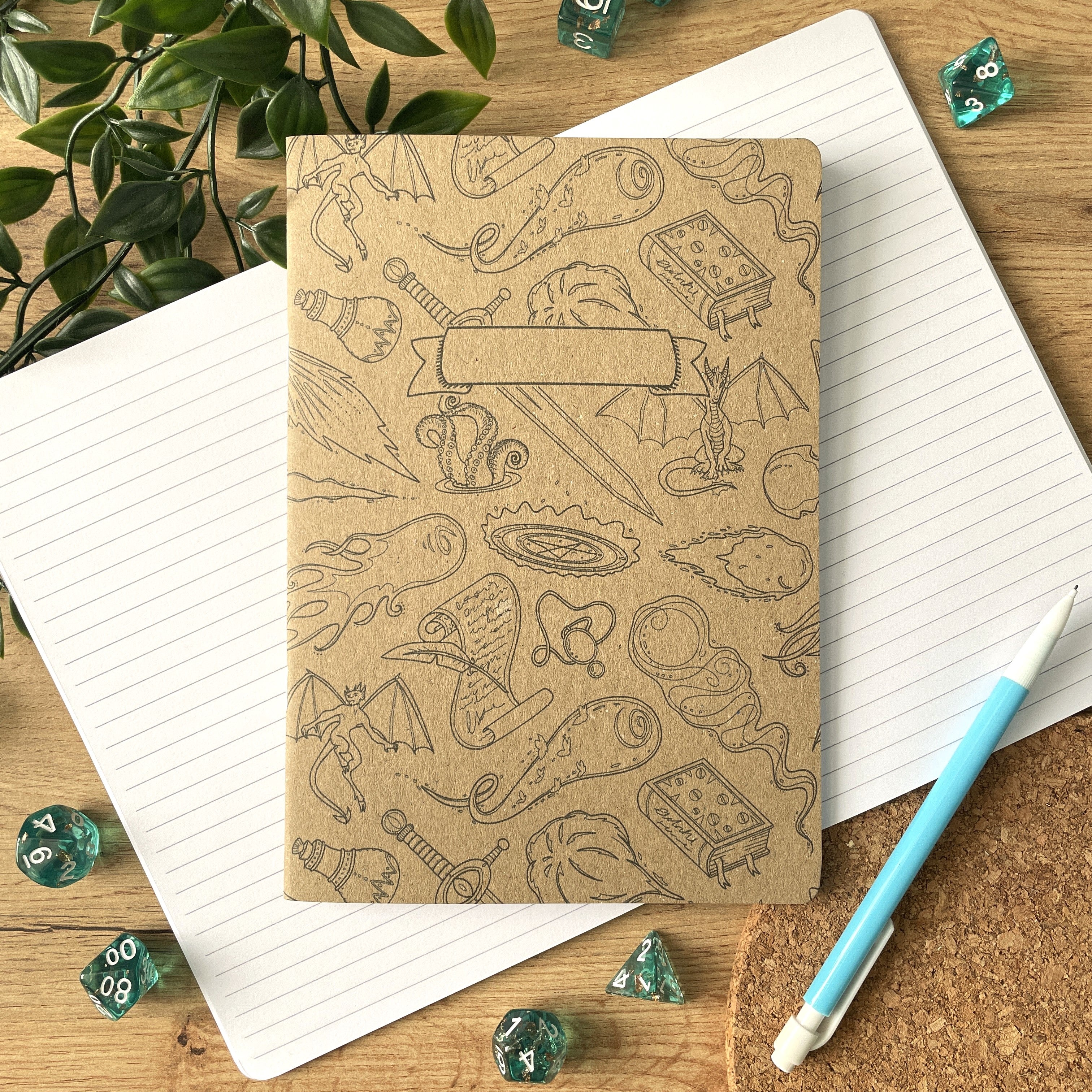 Warlock's Pact A5 Notebook