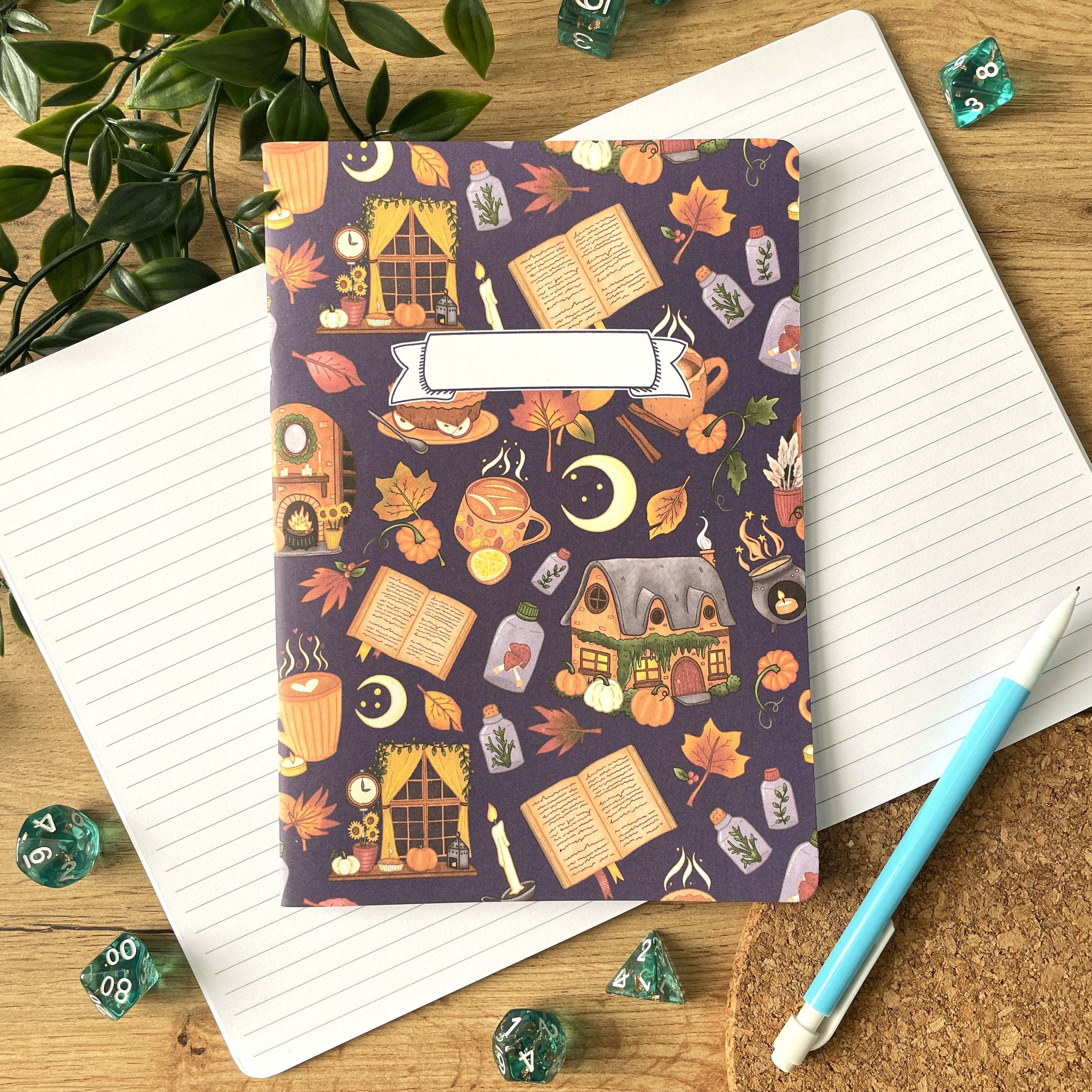 Autumn Cosiness A5 Notebook