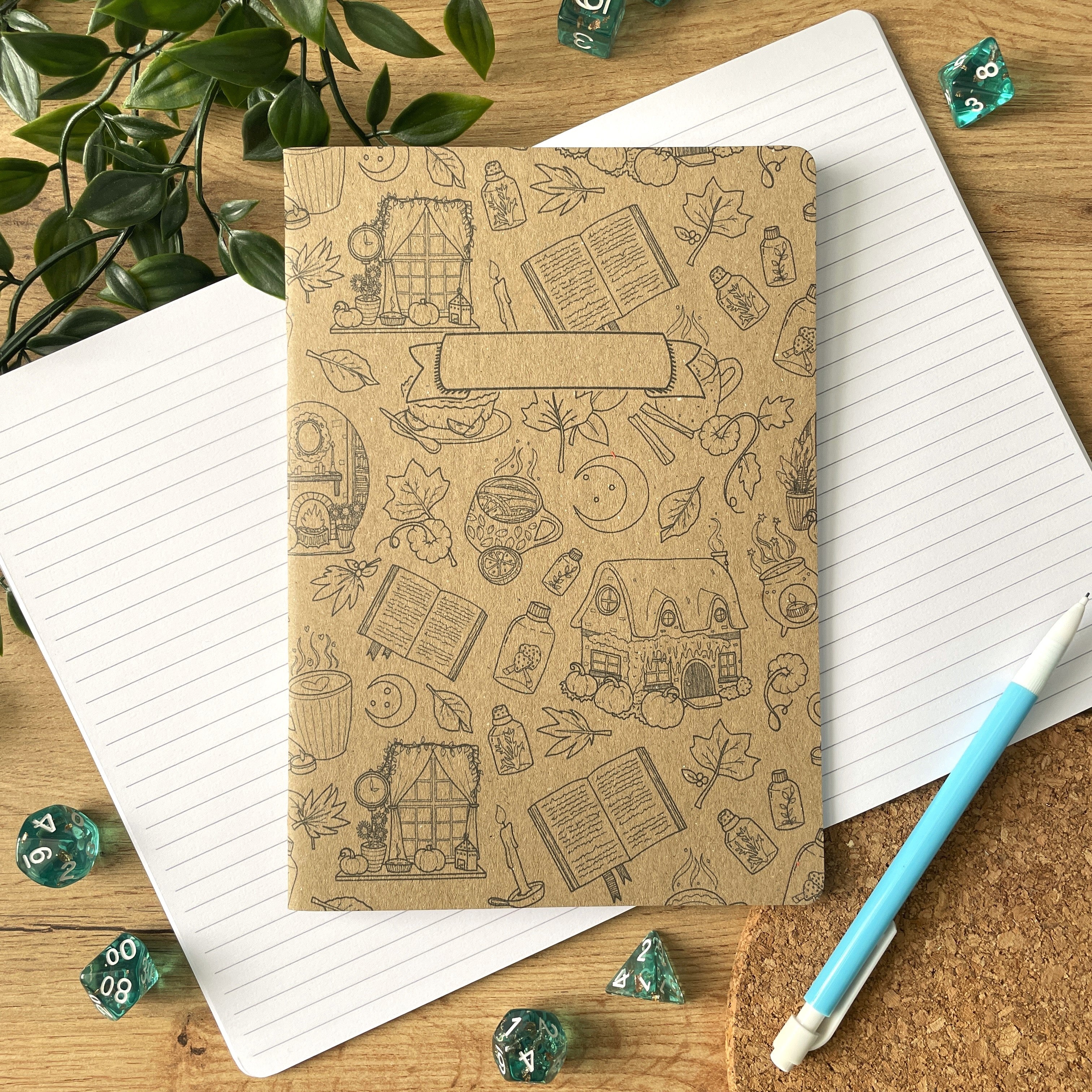 Autumn Cosiness A5 Notebook