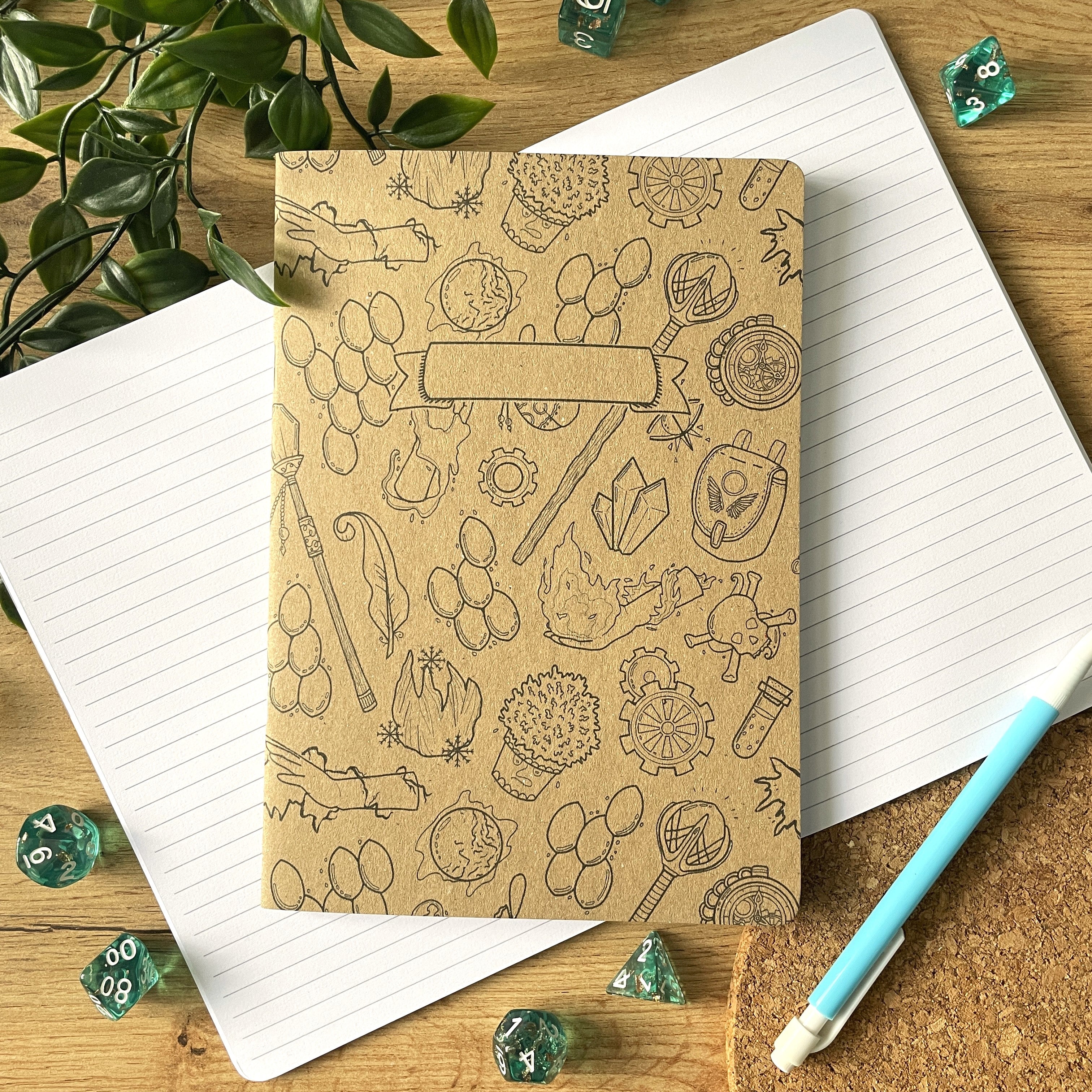 Sorcerer's Lineage A5 Notebook