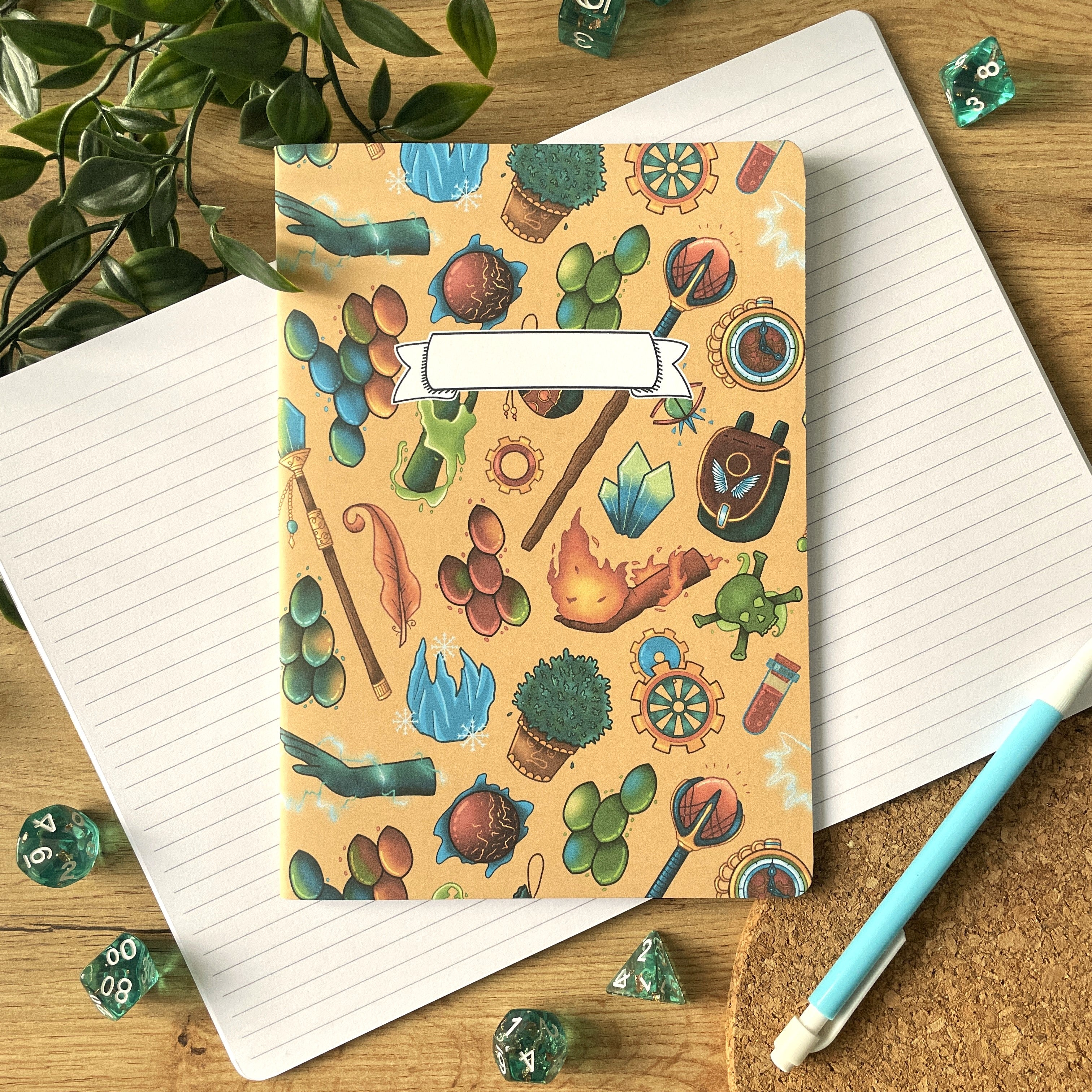 Sorcerer's Lineage A5 Notebook