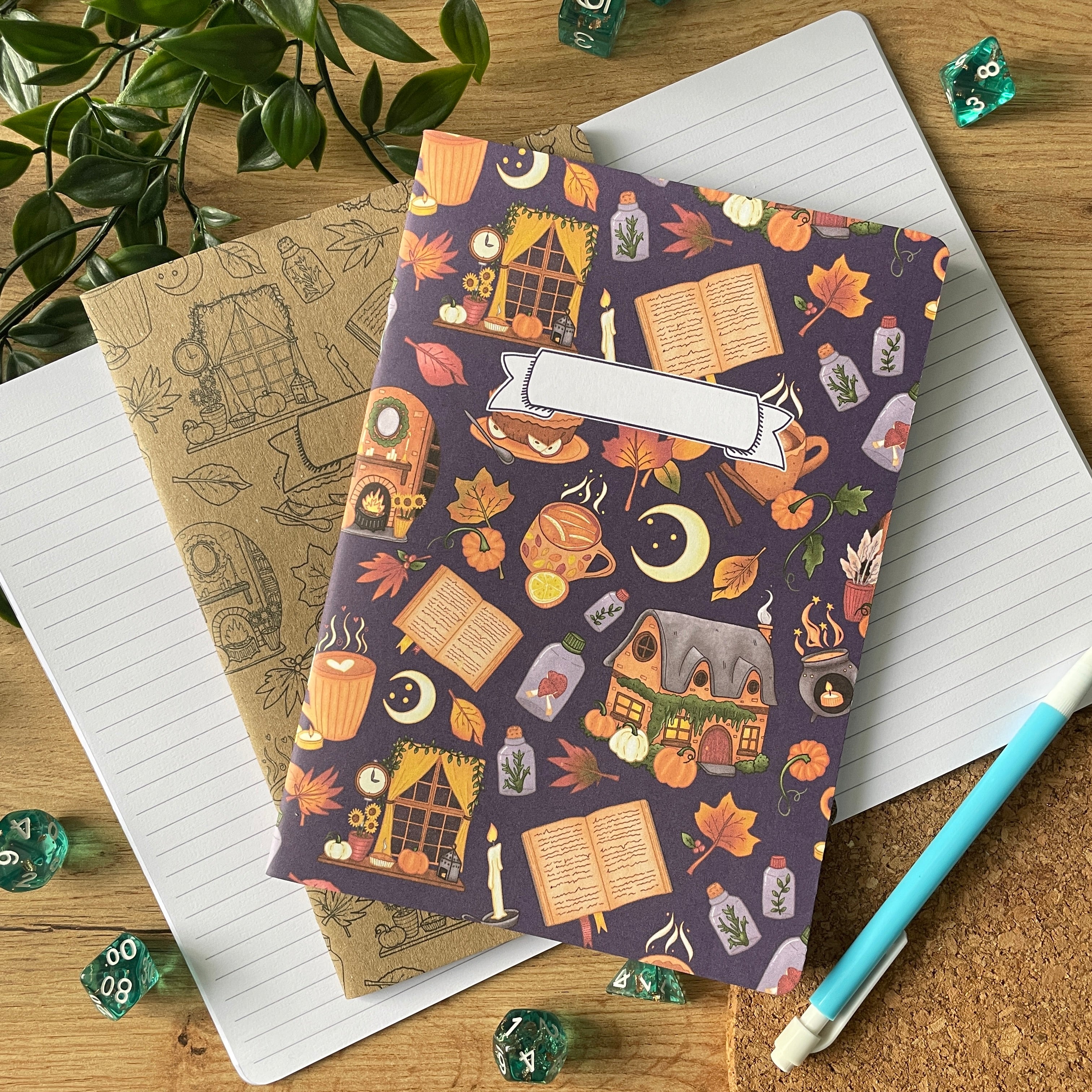 Autumn Cosiness A5 Notebook