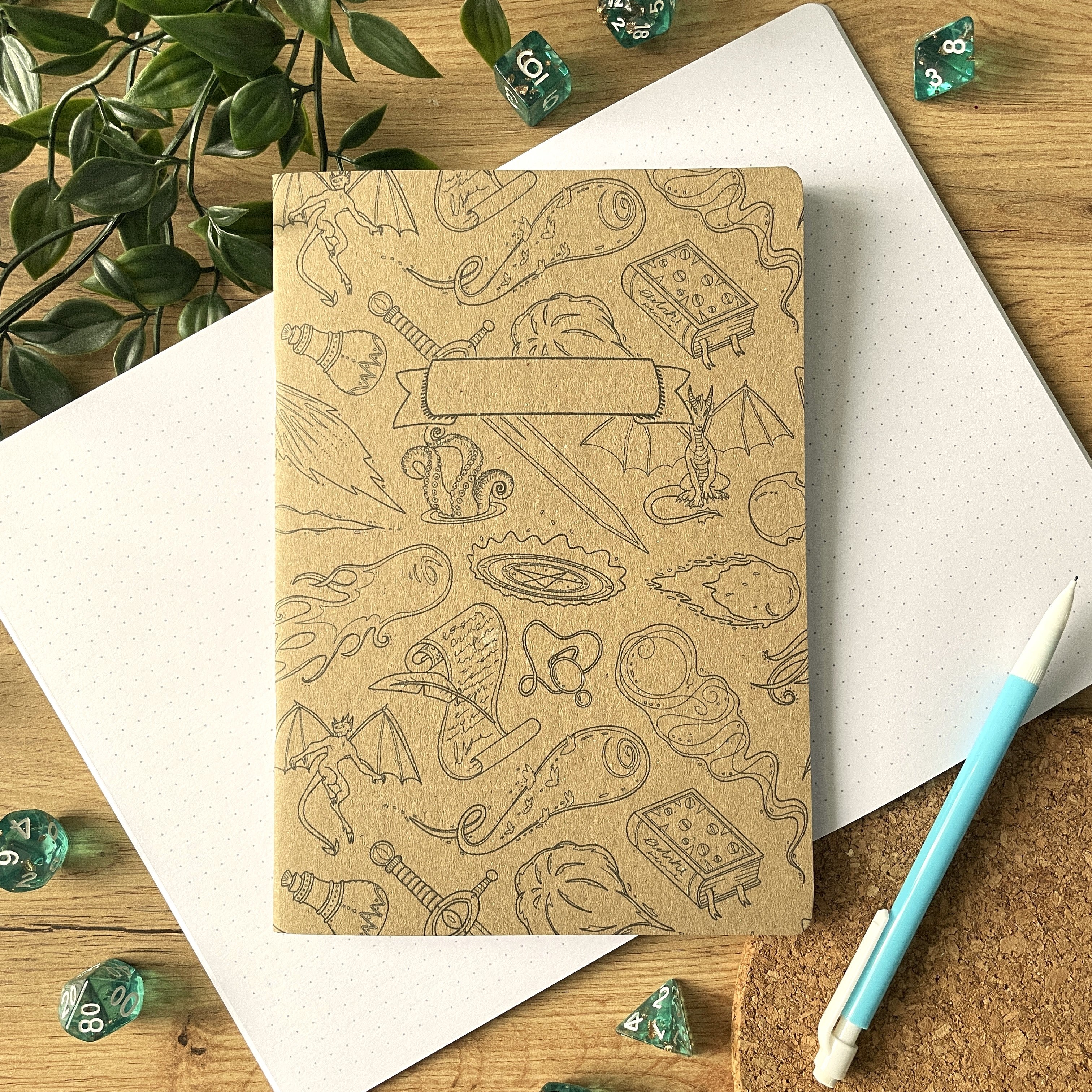 Warlock's Pact A5 Notebook