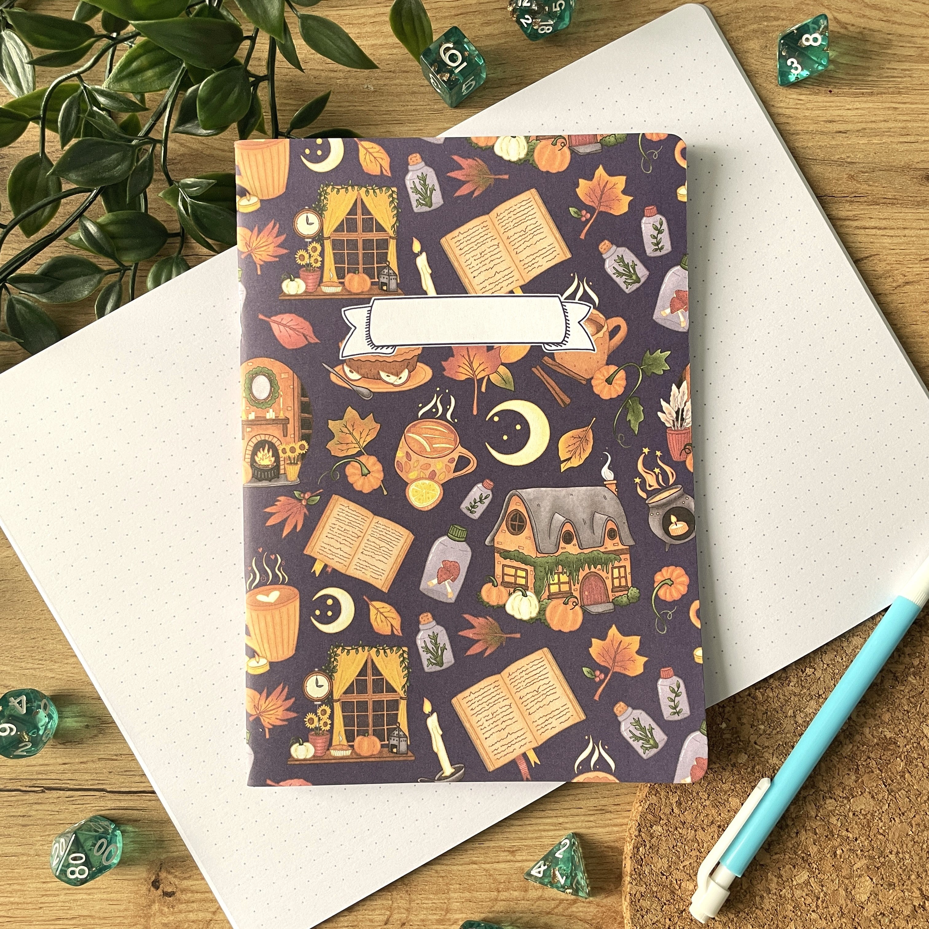 Autumn Cosiness A5 Notebook