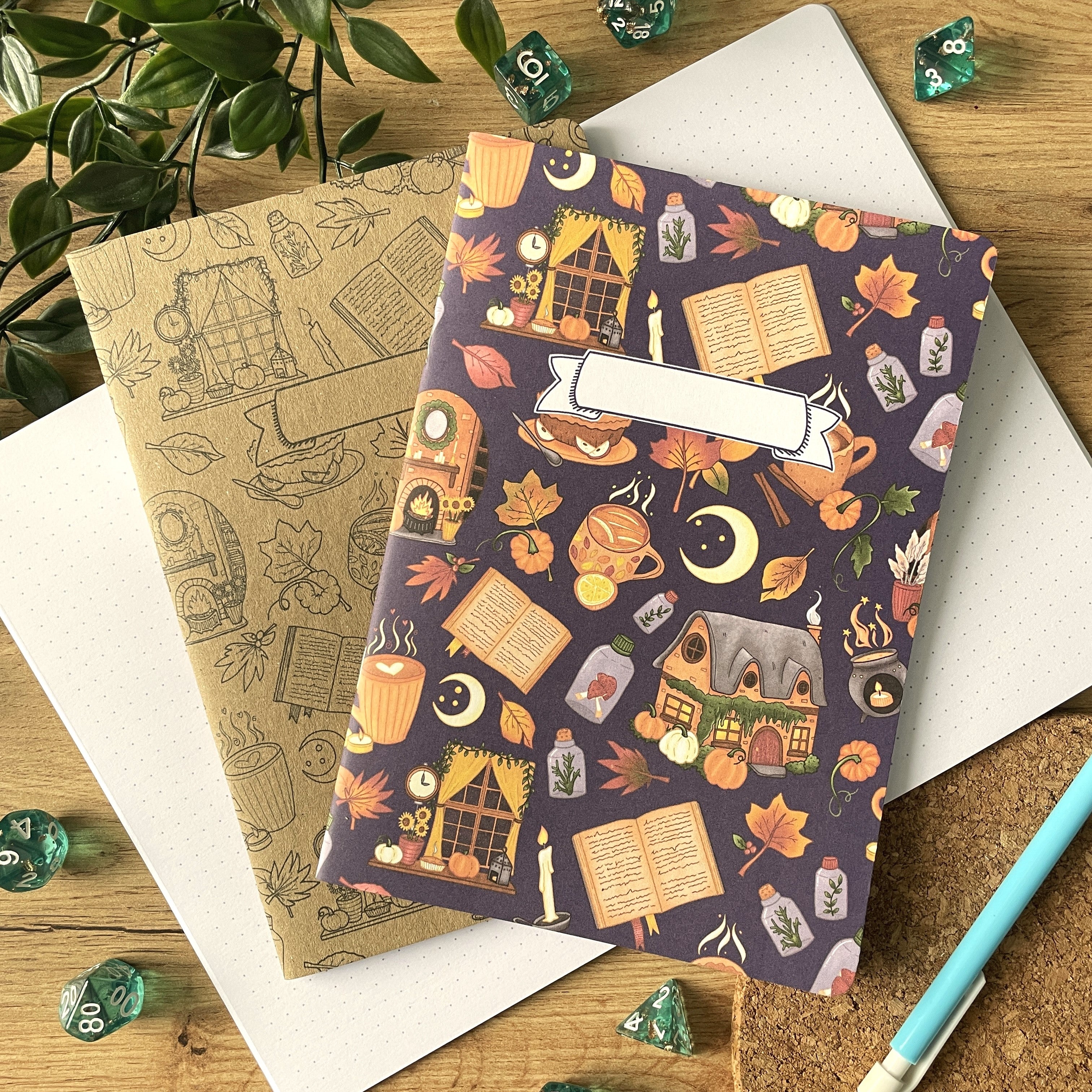 Autumn Cosiness A5 Notebook