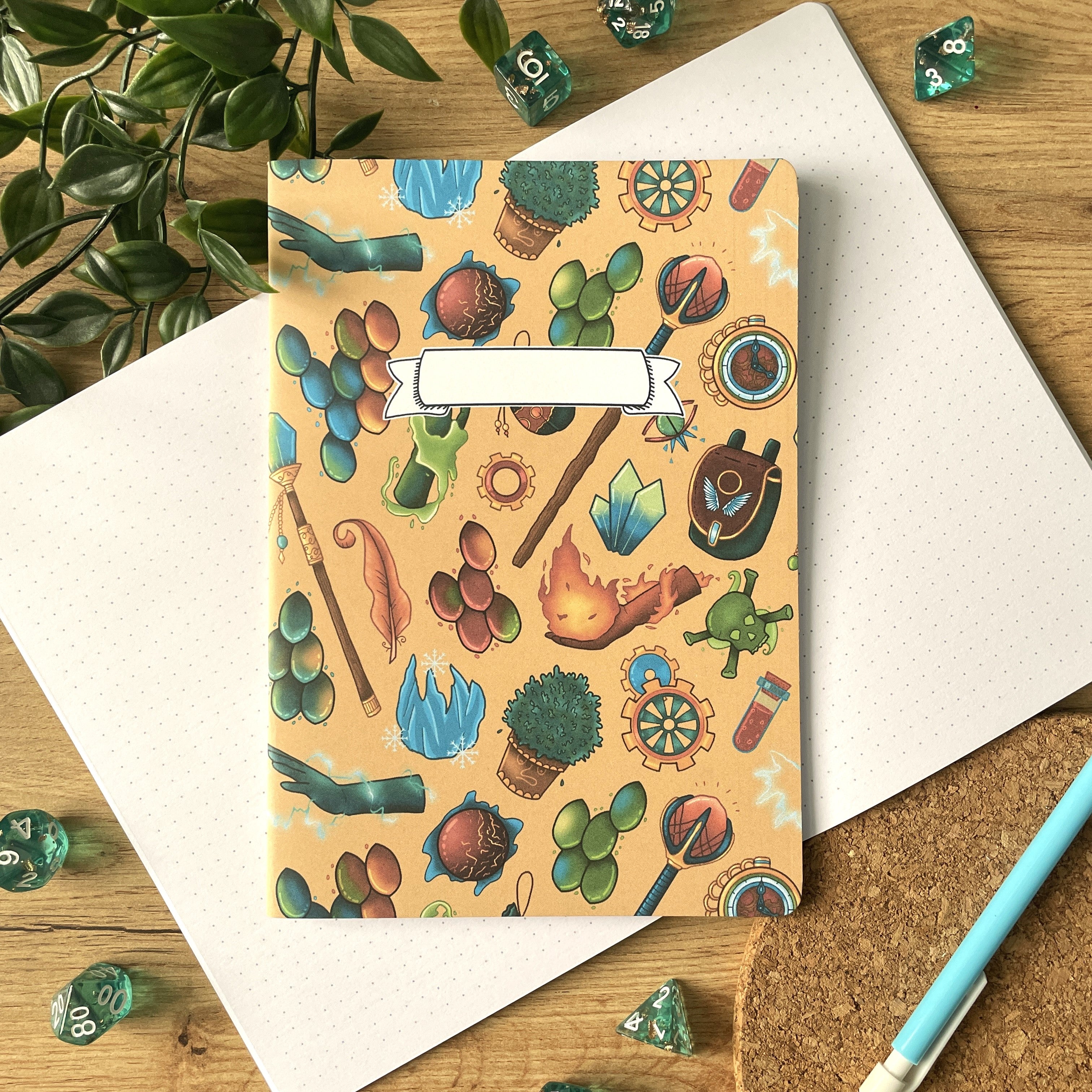 Sorcerer's Lineage A5 Notebook