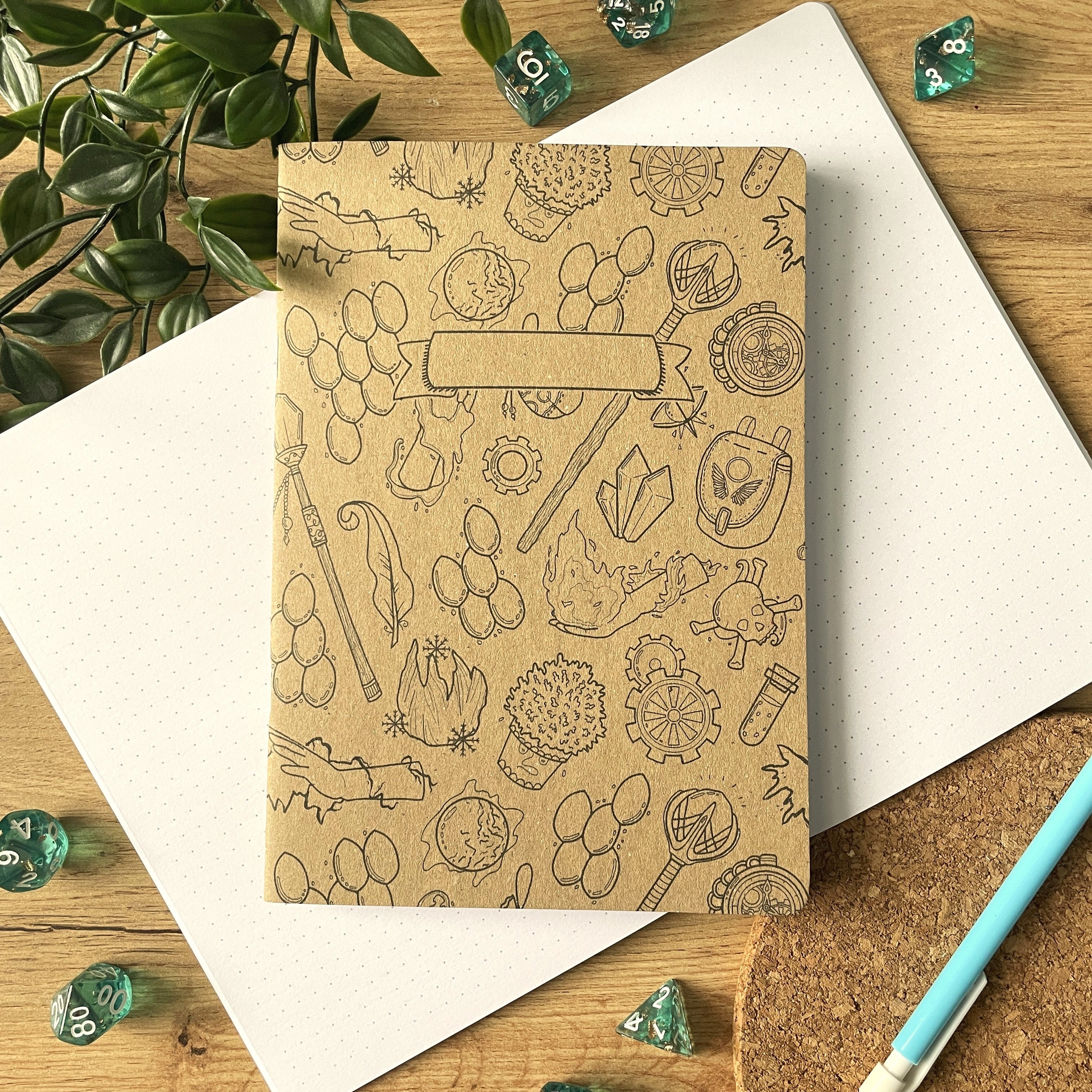 Sorcerer's Lineage A5 Notebook