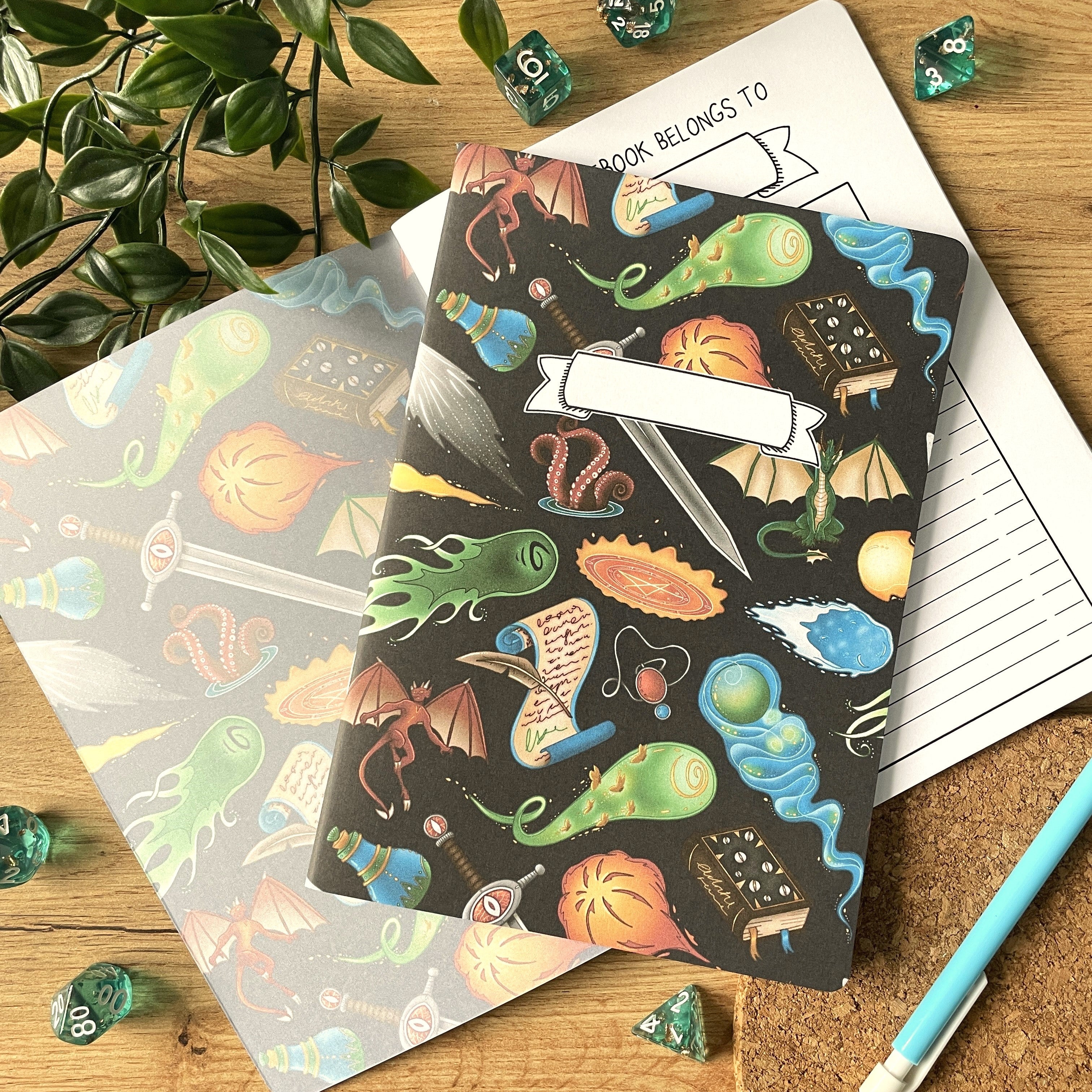 Warlock's Pact A5 Notebook