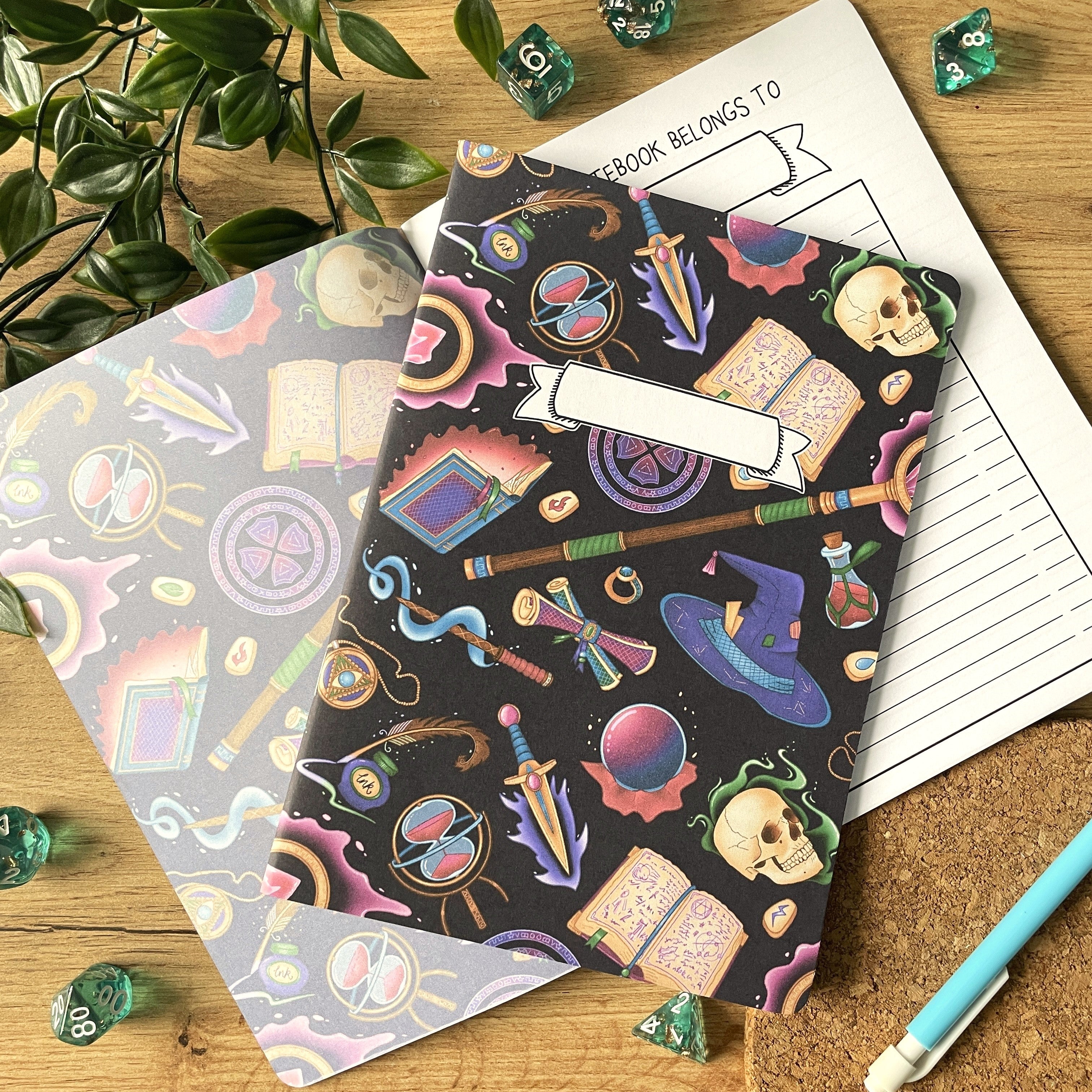 Wizard's Study A5 Notebook