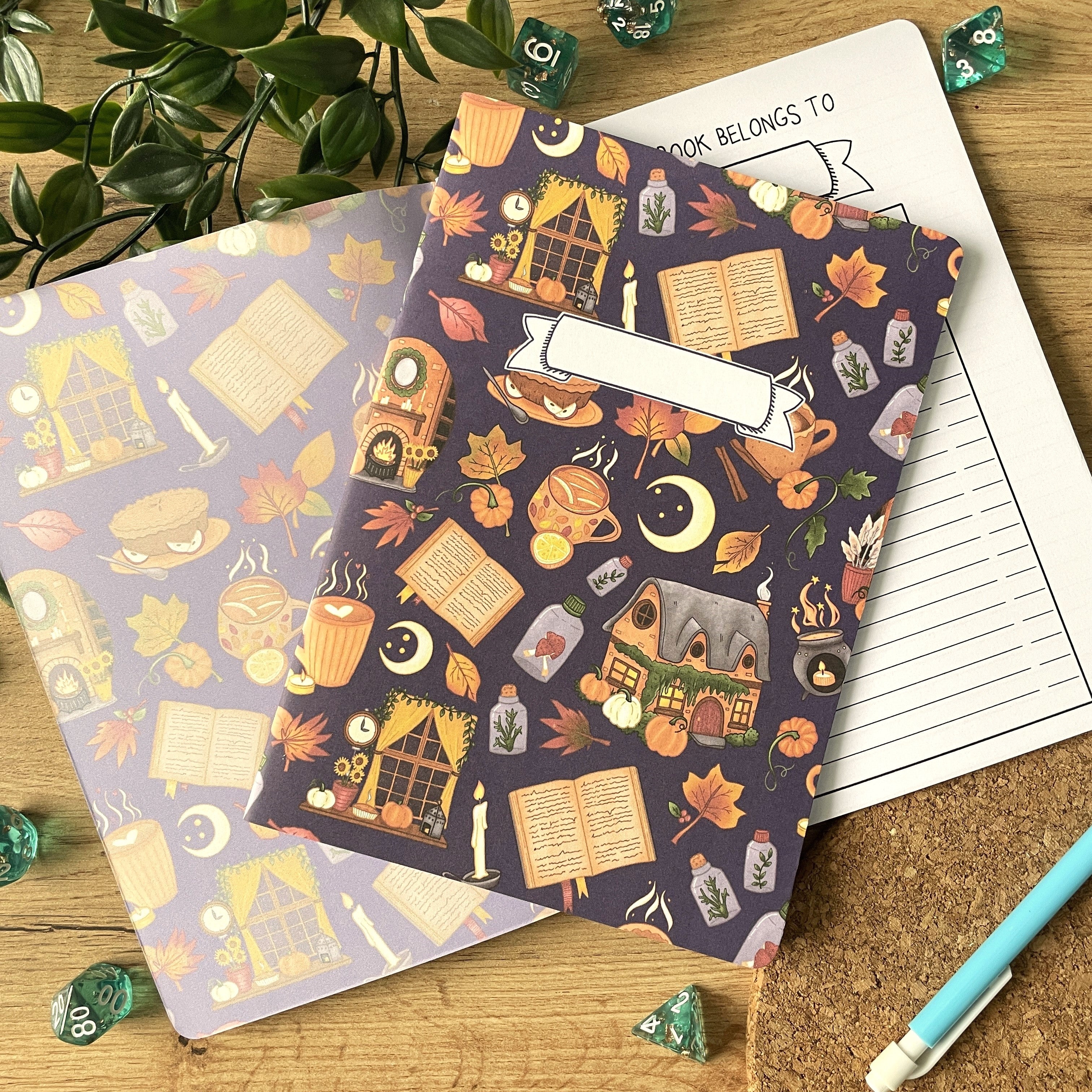 Autumn Cosiness A5 Notebook