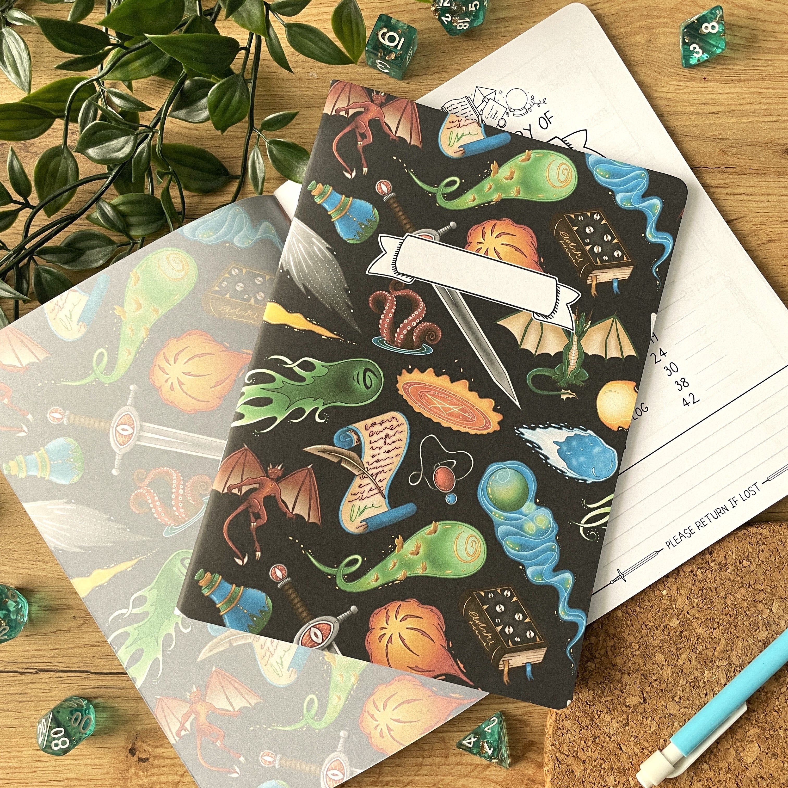 Warlock's Pact A5 Character Book