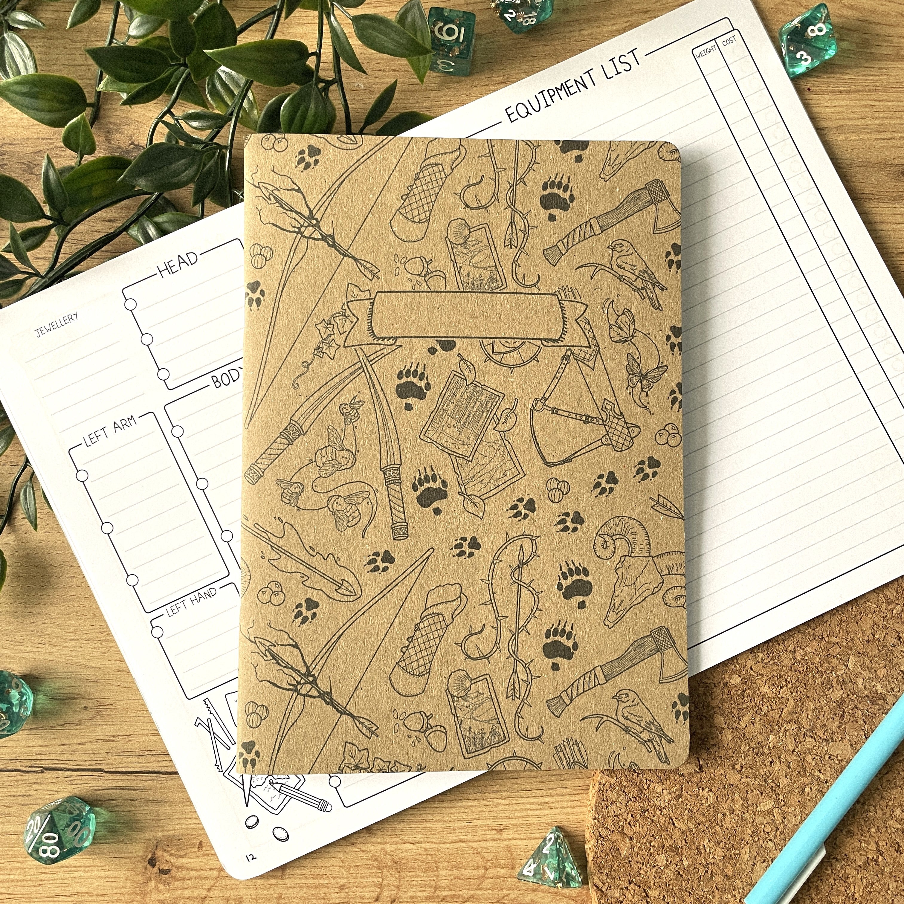 Ranger's Stride A5 Character Book