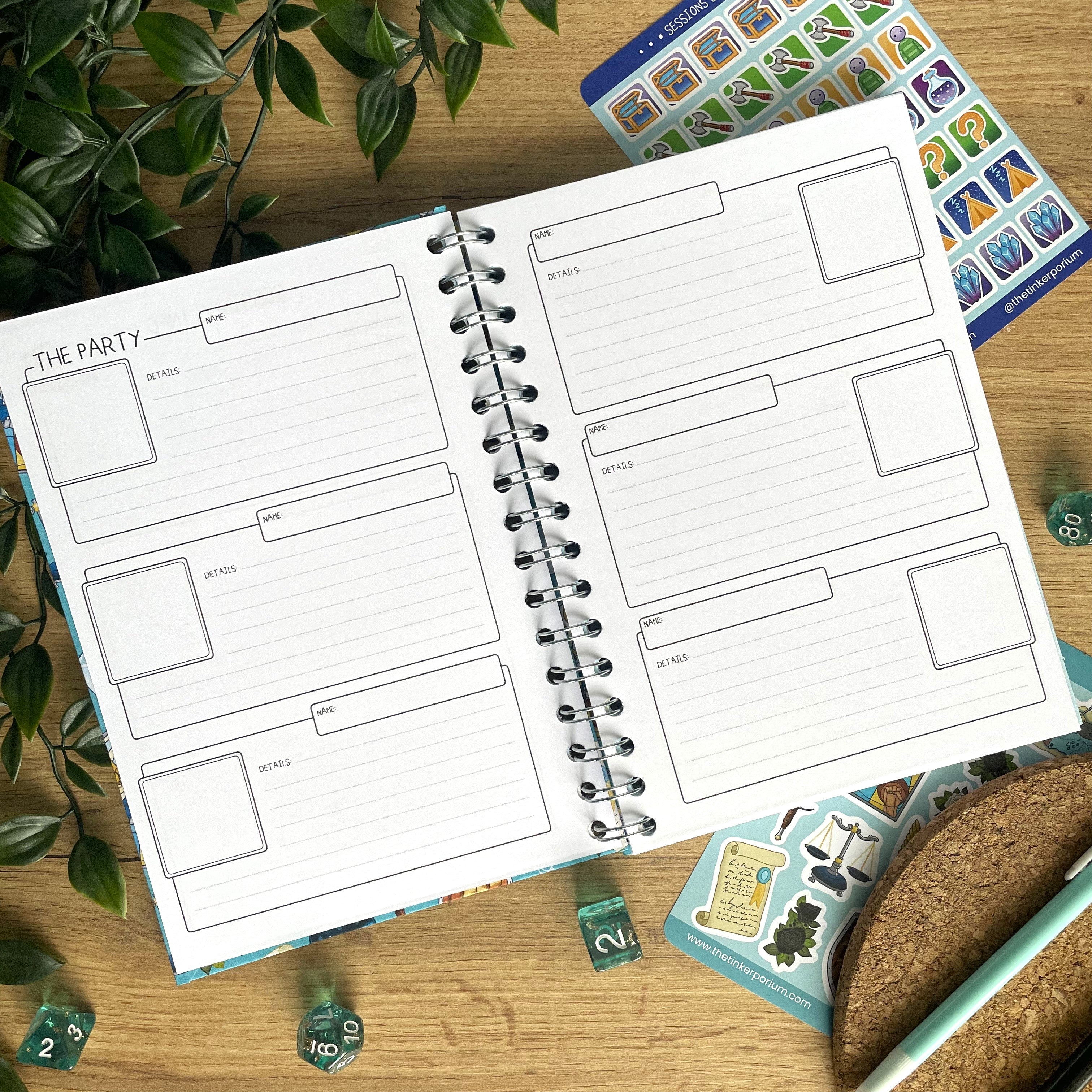 Paladin's Oath A5 Campaign Journal