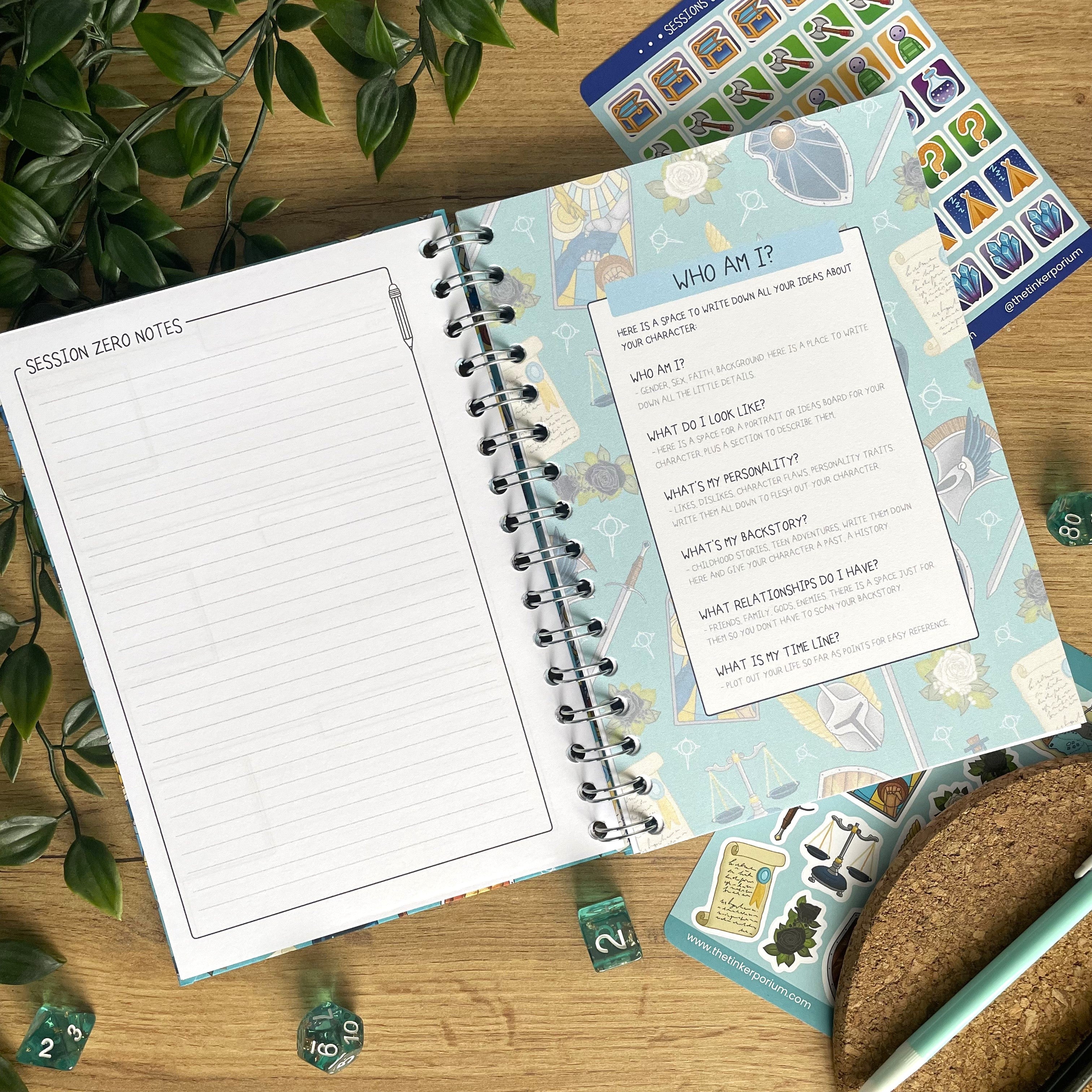 Paladin's Oath A5 Campaign Journal