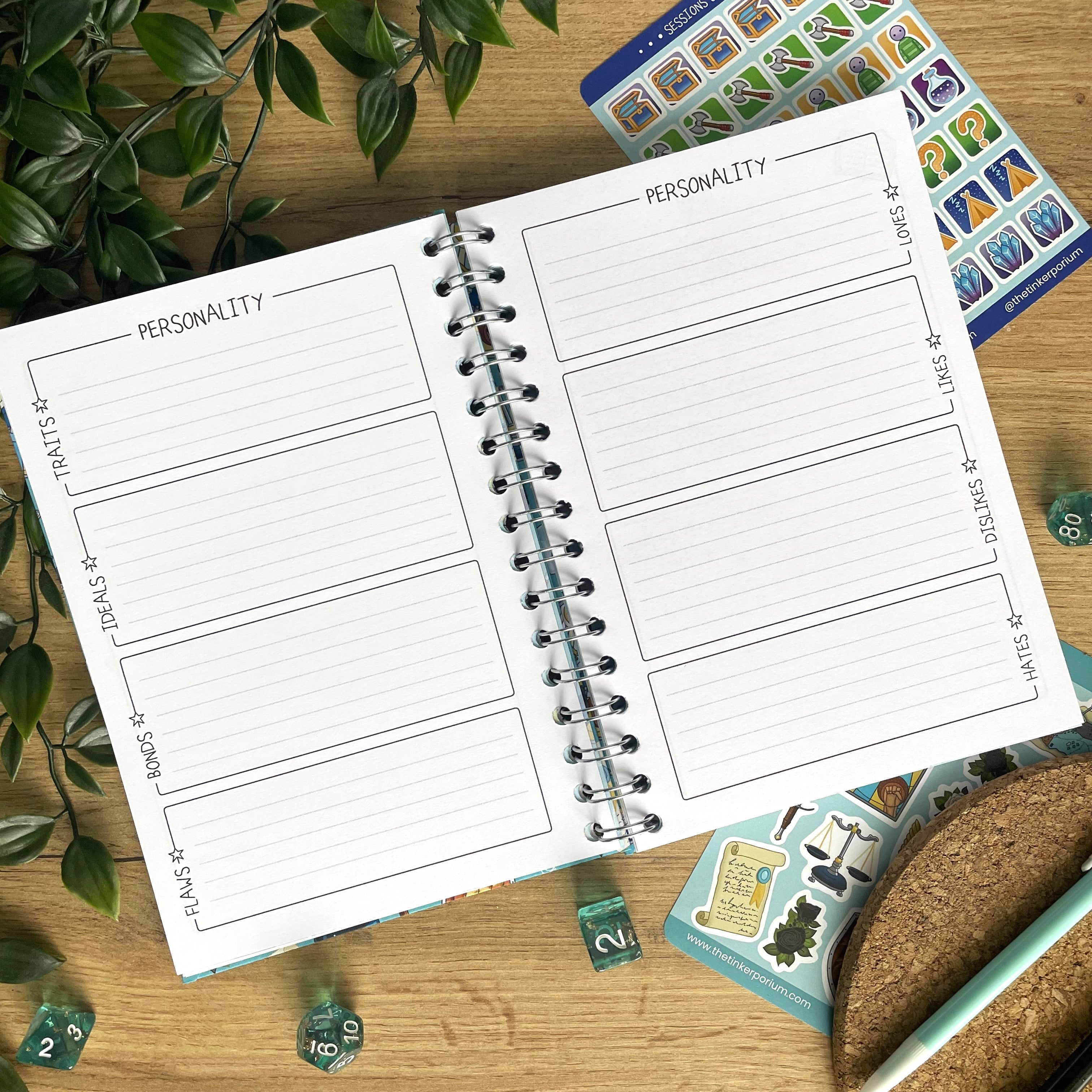 Paladin's Oath A5 Campaign Journal