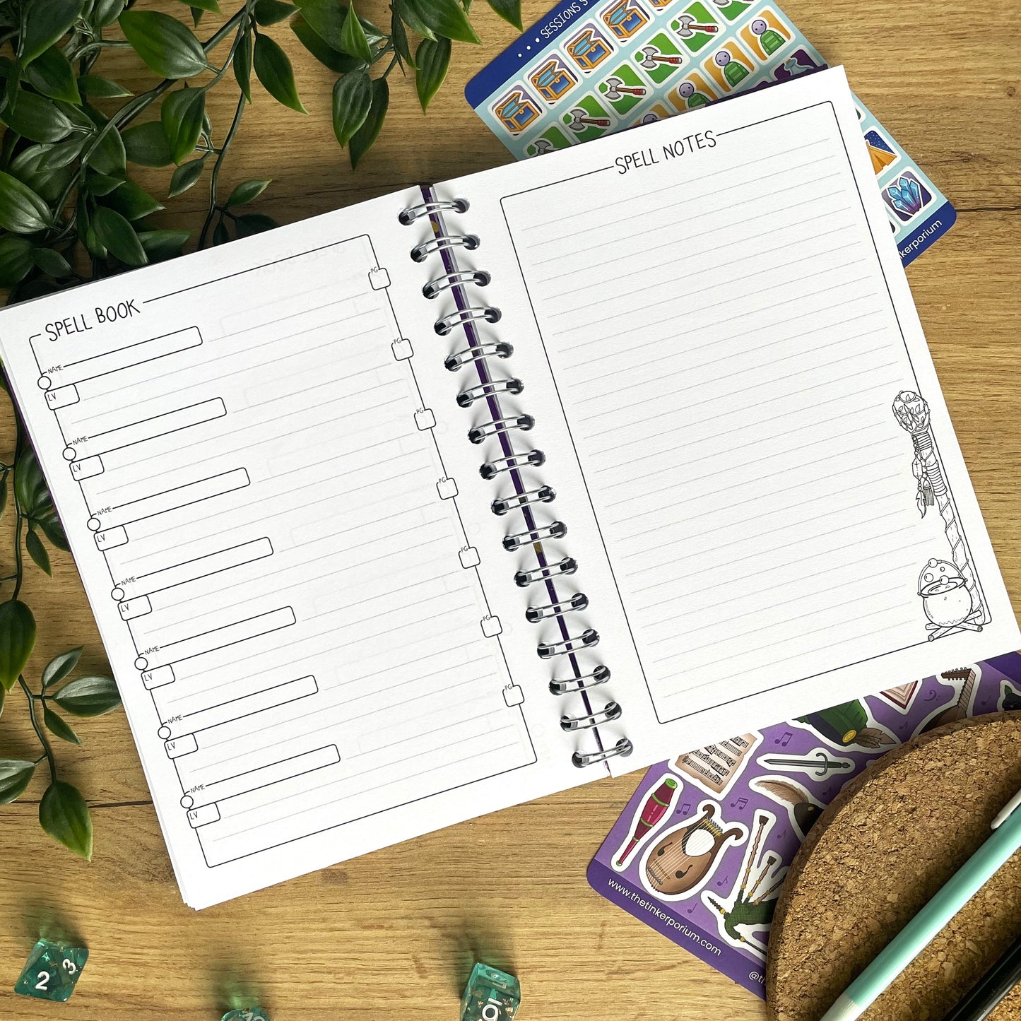 Bardic Musings A5 Campaign Journal