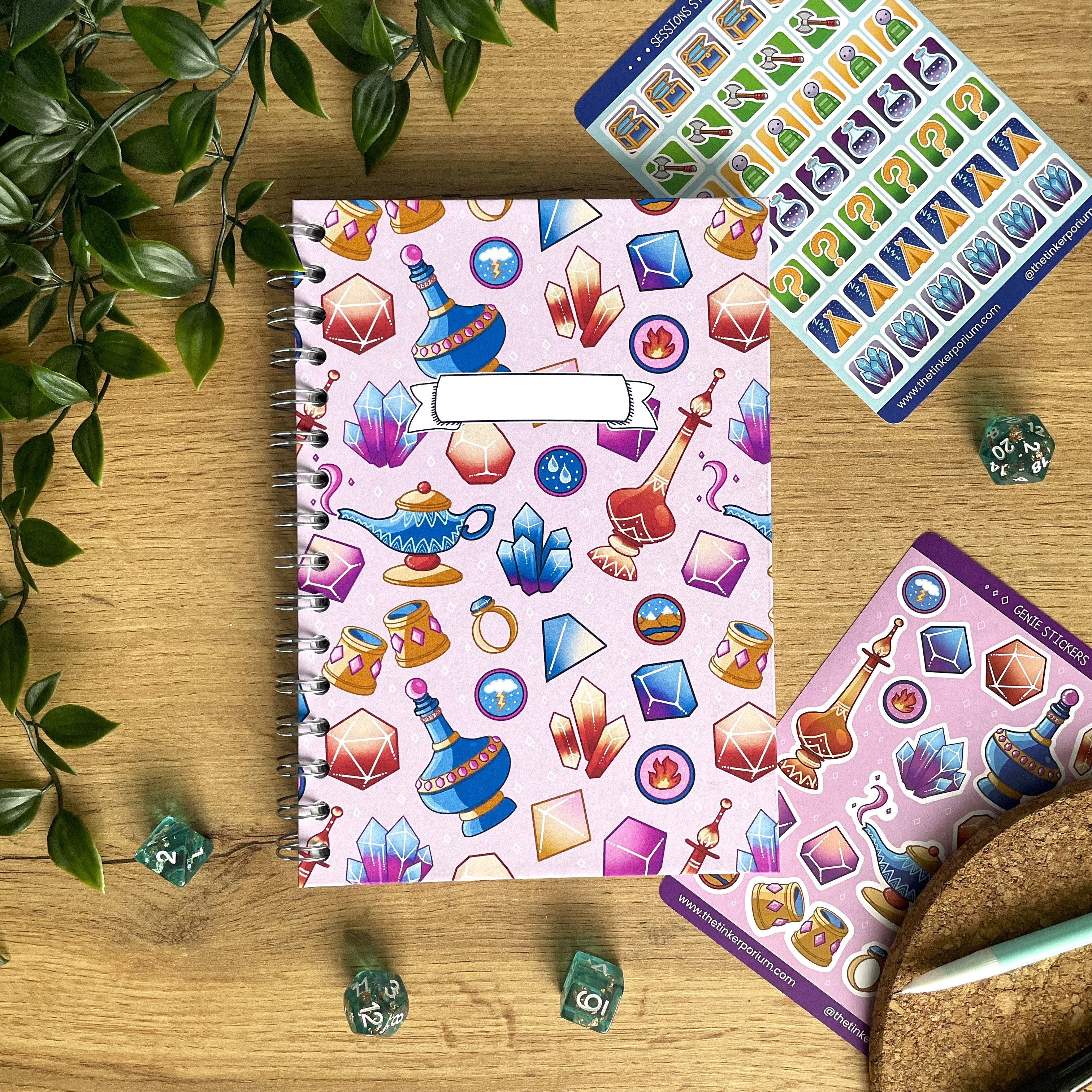 Genielock A5 Campaign Journal