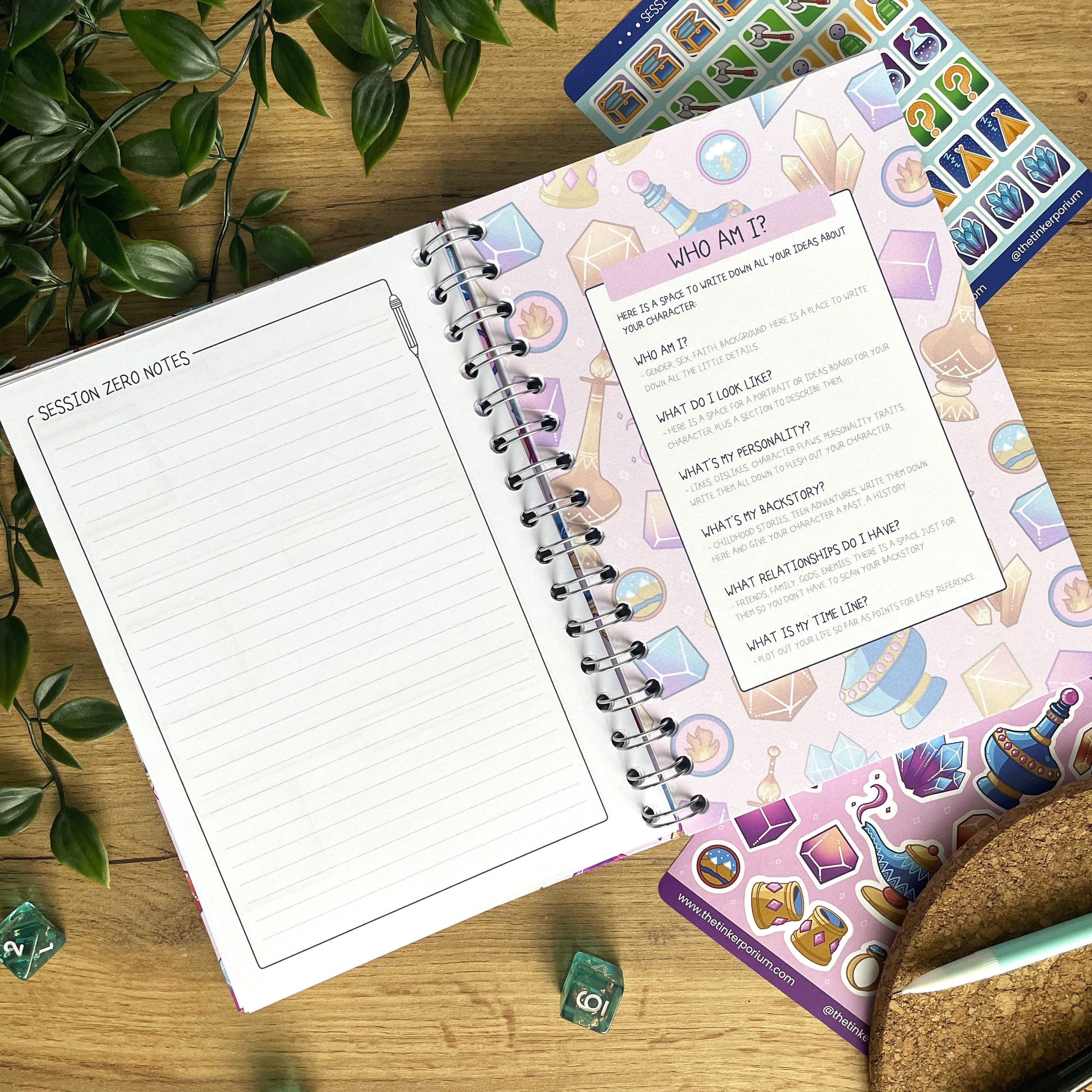 Genielock A5 Campaign Journal