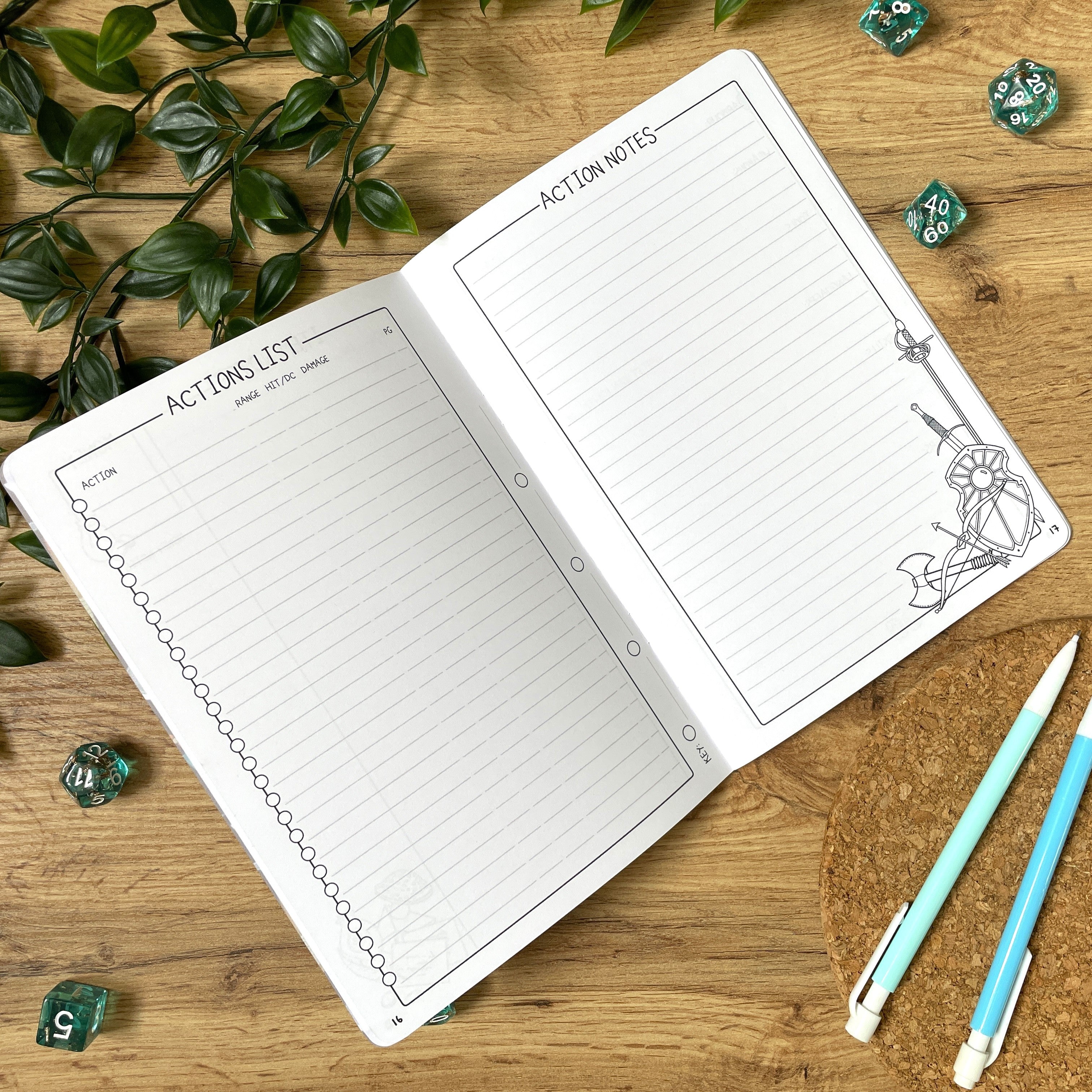 Ranger's Stride A5 Character Book