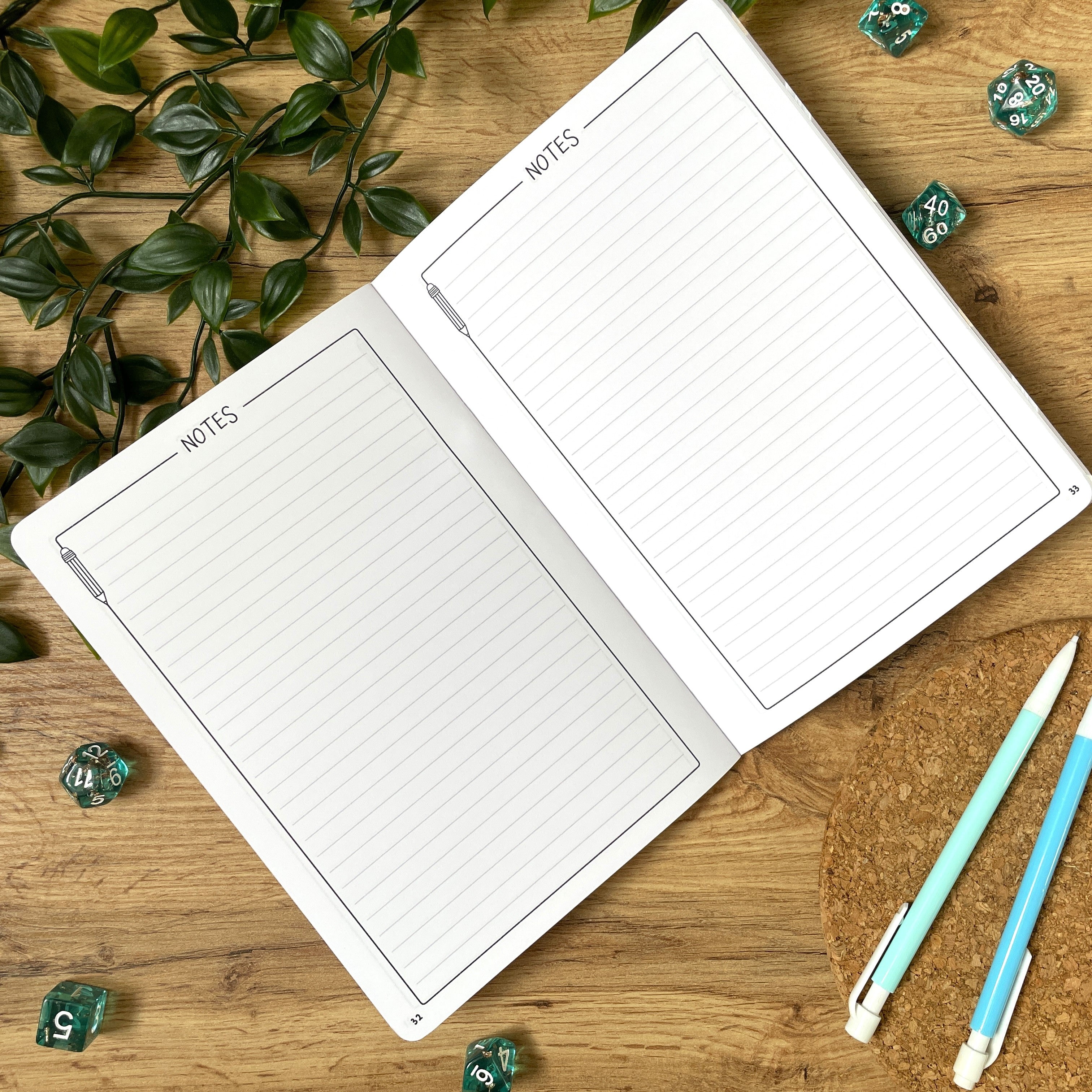 Druidic Nature A5 Character Book