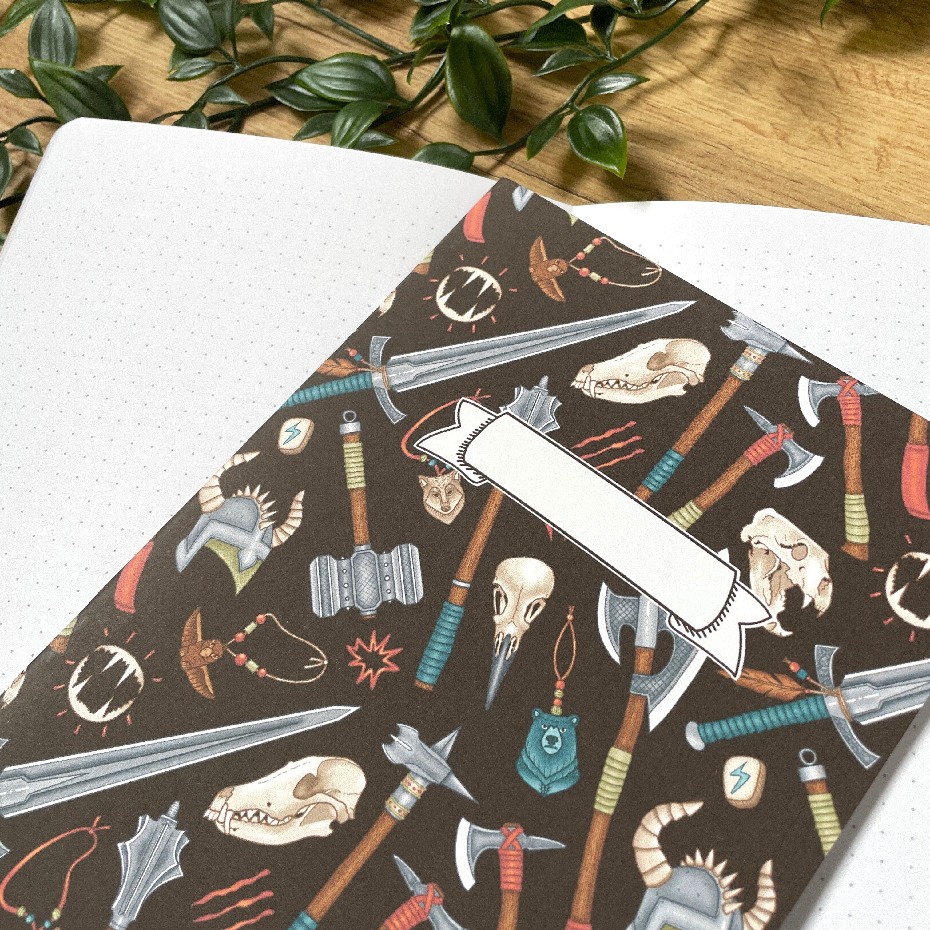 Barbarian's Rage A5 Notebook