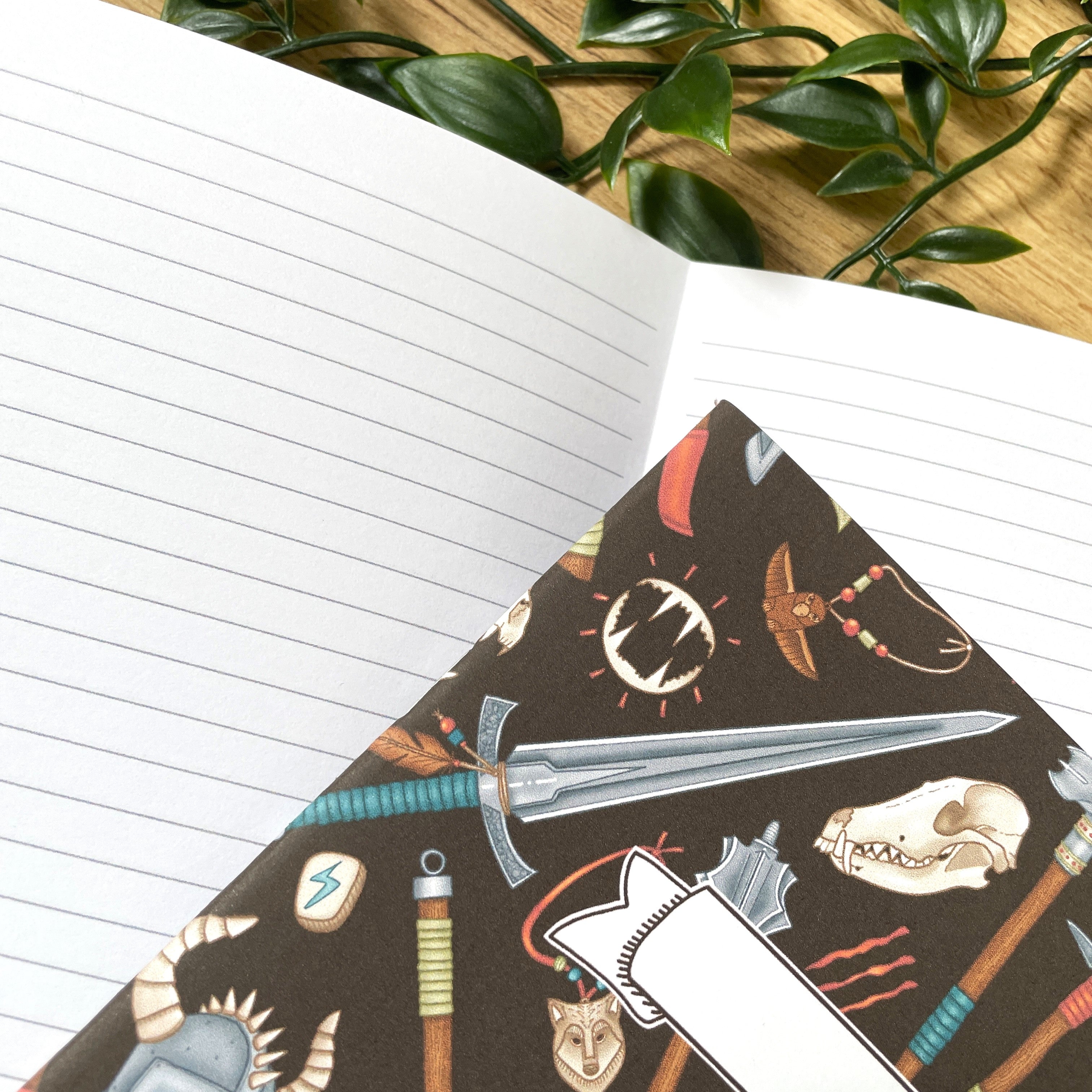 Barbarian's Rage A5 Notebook