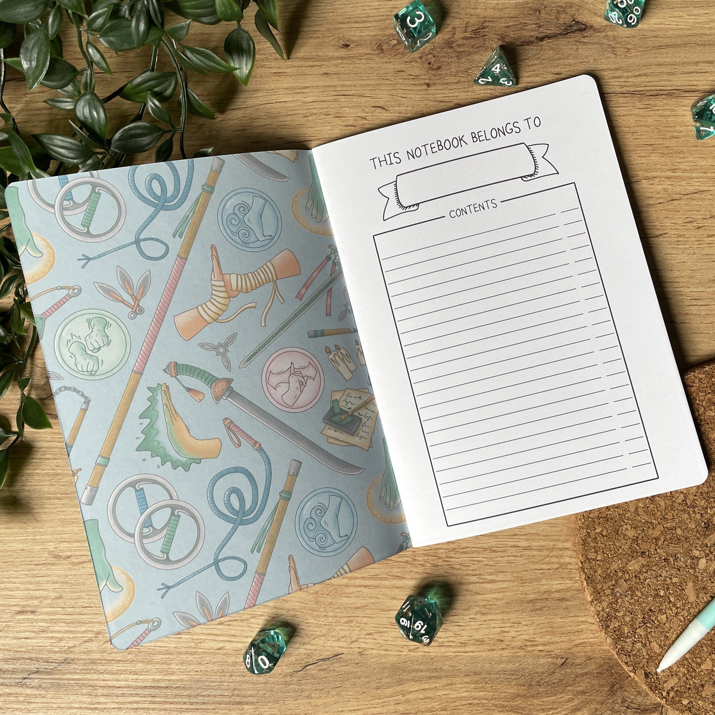 Monk's Enlightening A5 Notebook