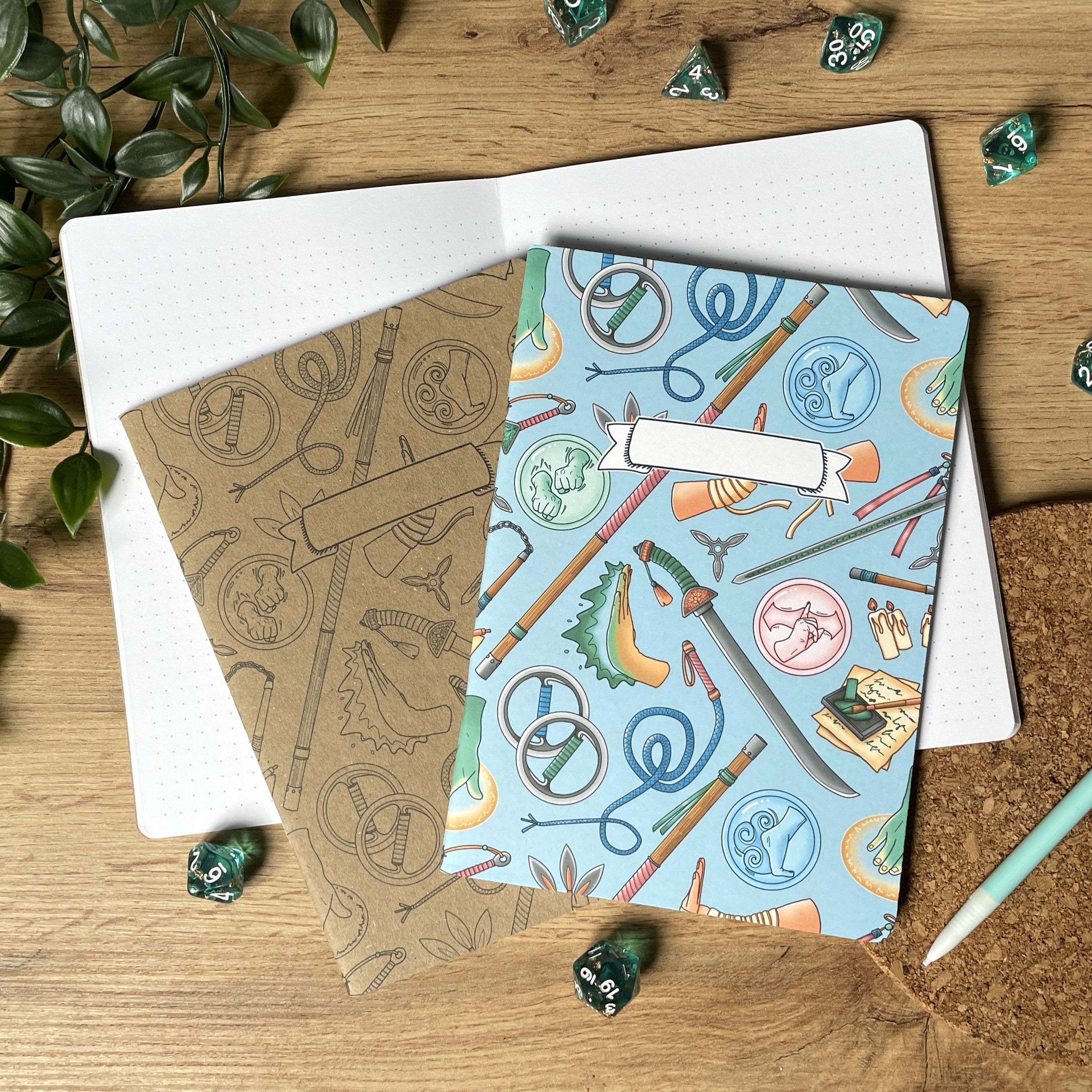 Monk's Enlightening A5 Notebook