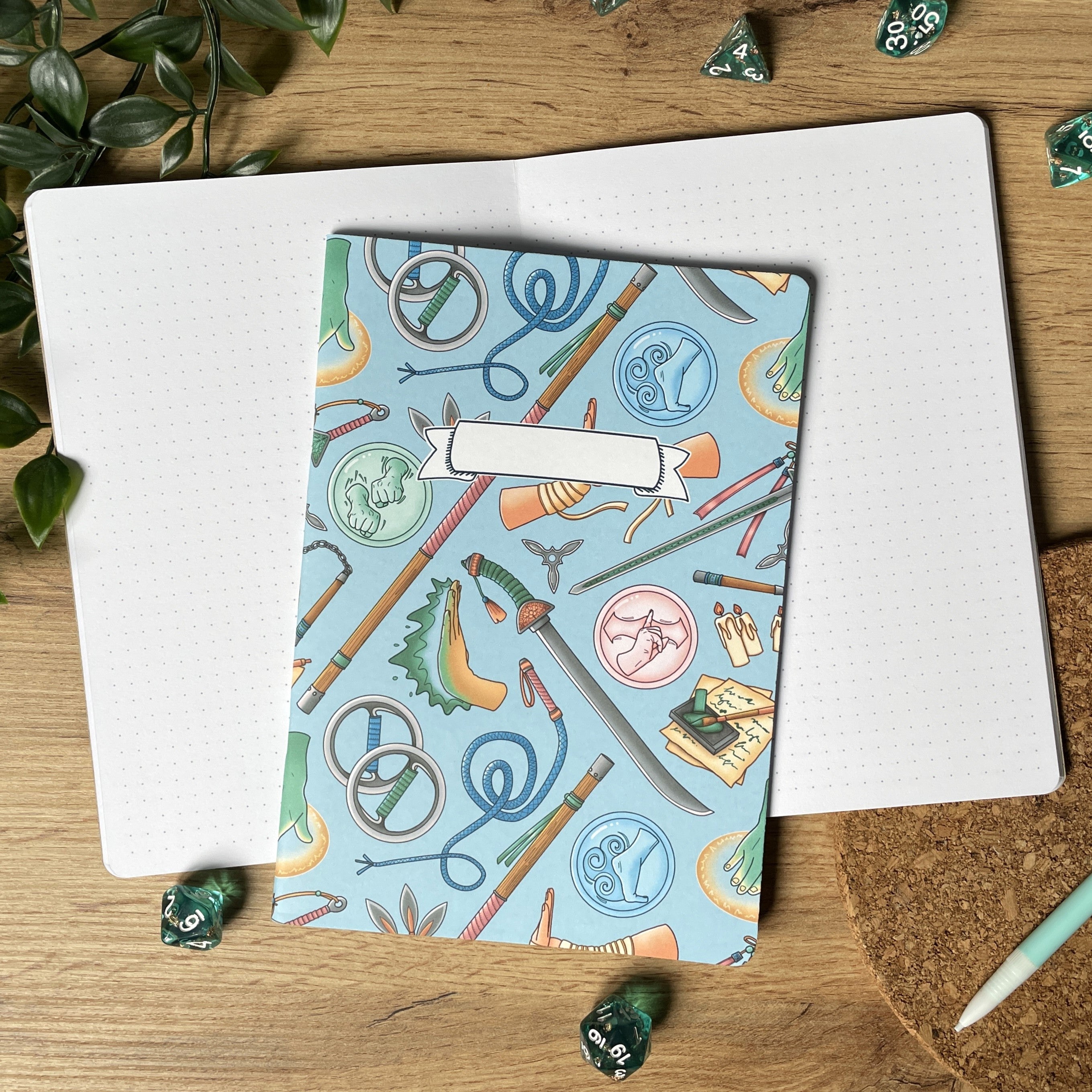 Monk's Enlightening A5 Notebook