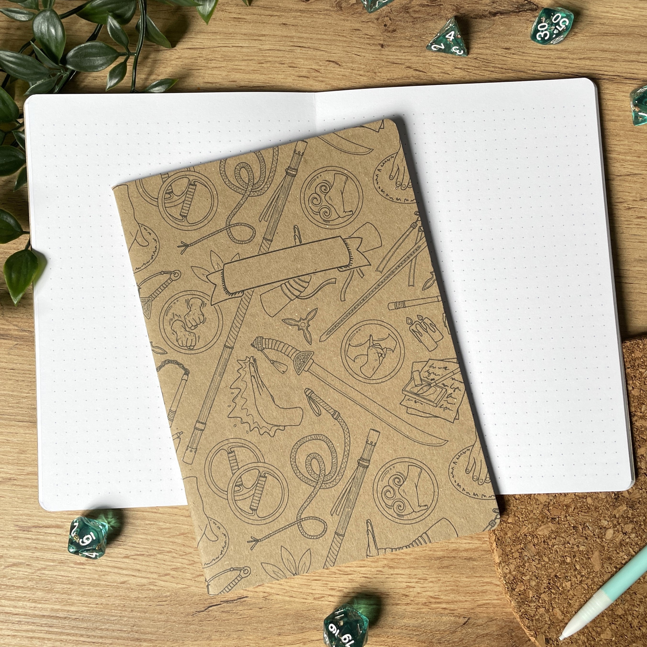 Monk's Enlightening A5 Notebook