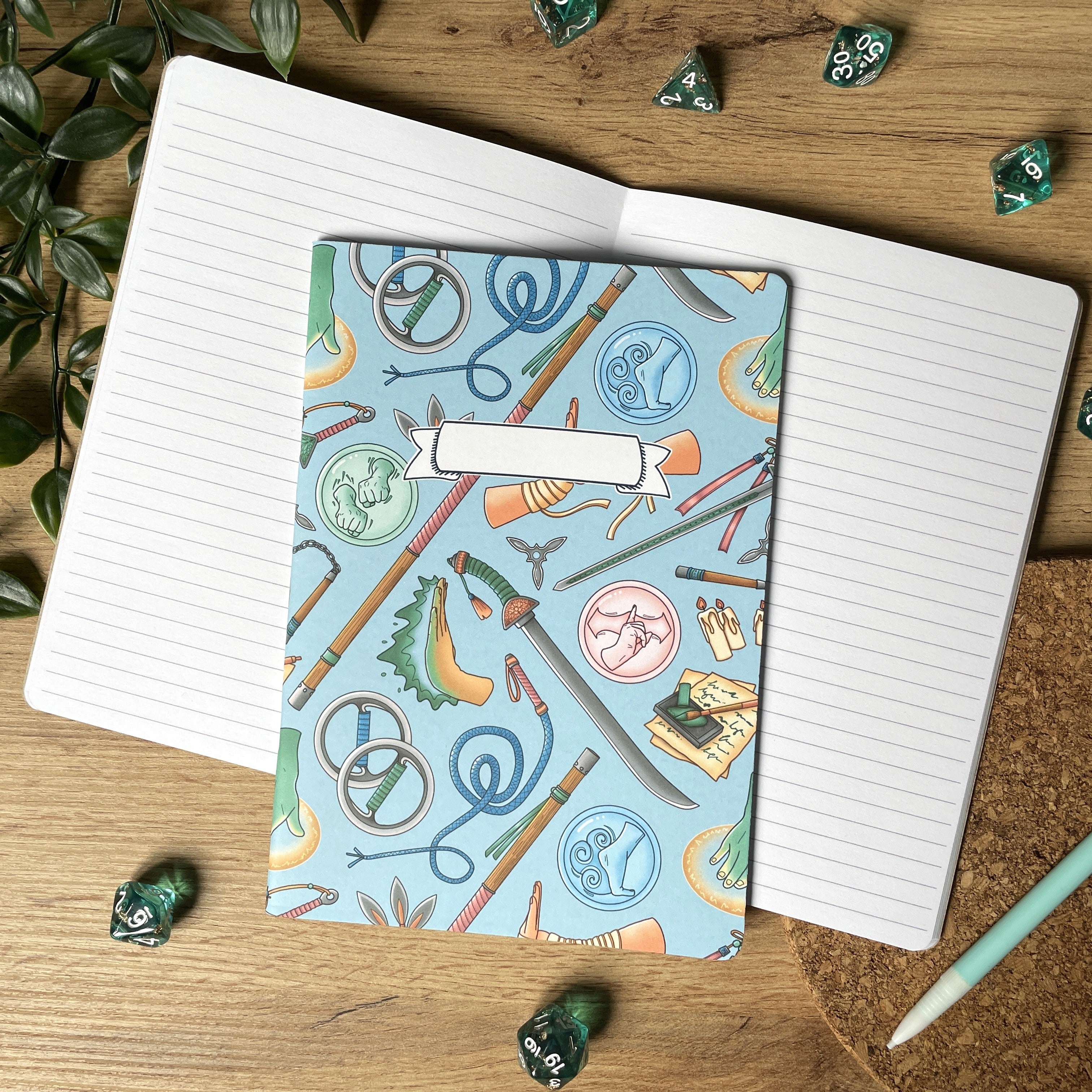 Monk's Enlightening A5 Notebook