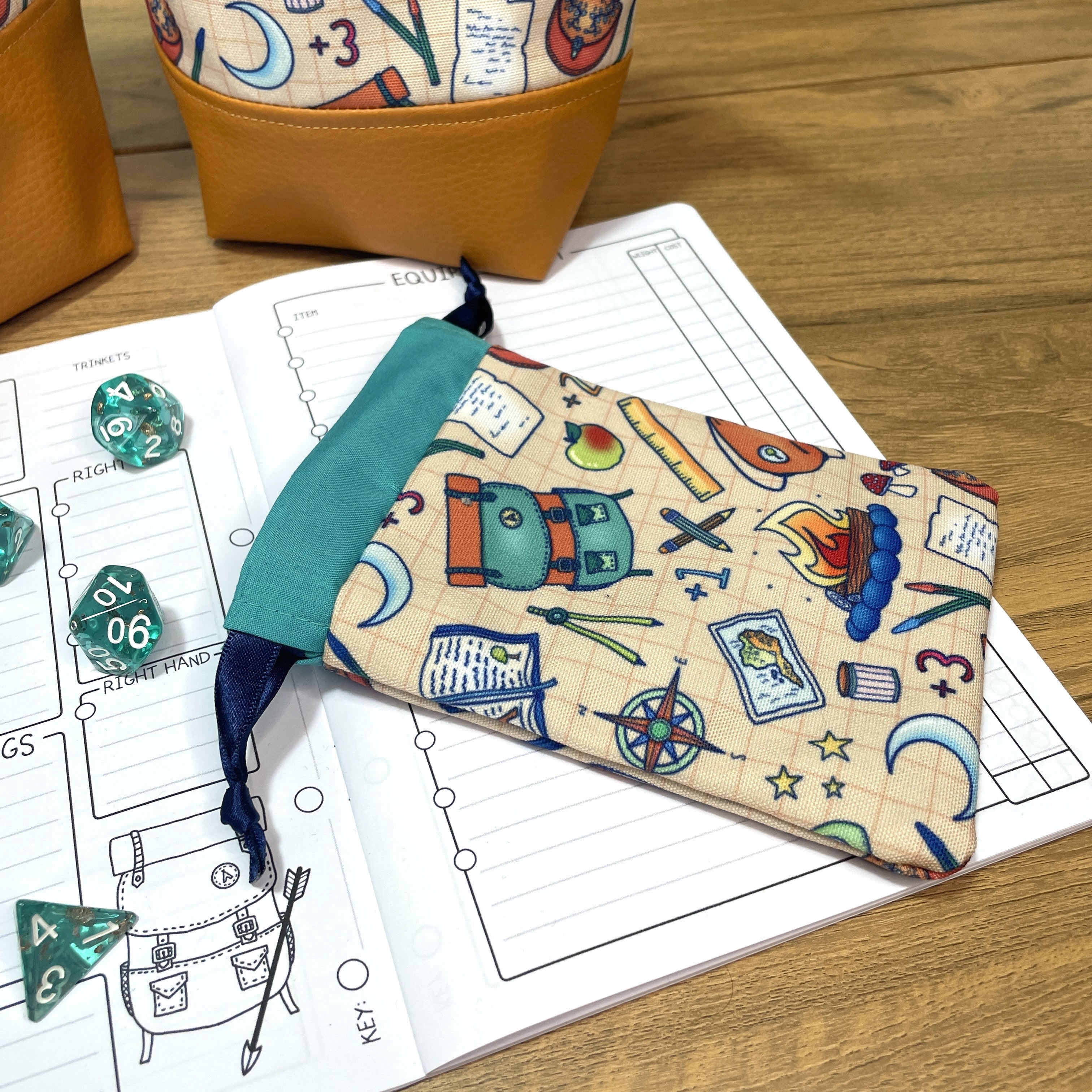 Mini Adventurer Dice Bags