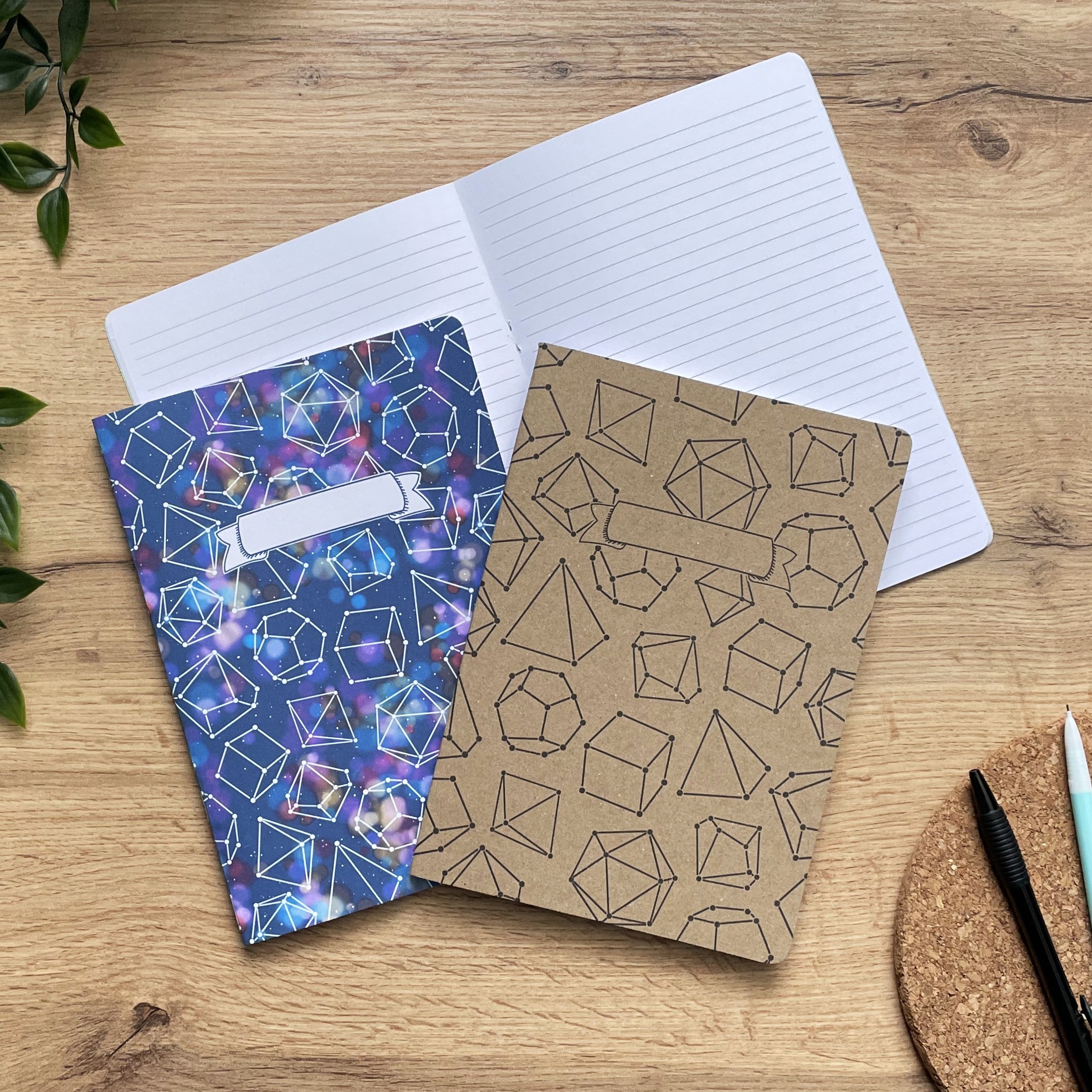 Starry Dice A5 Notebook