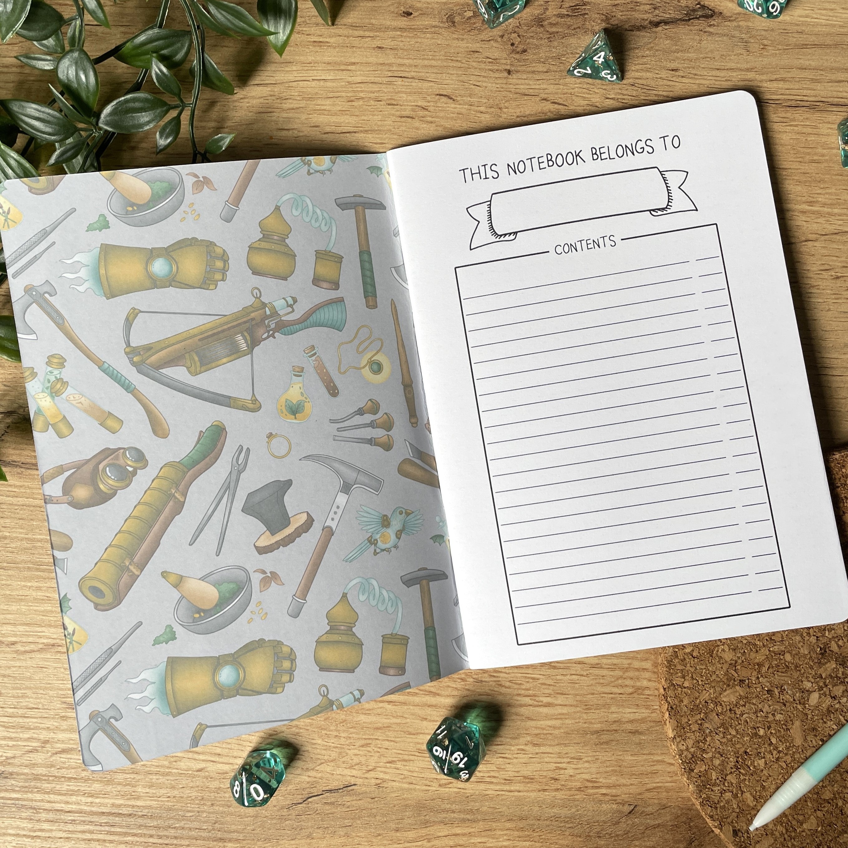 Artificer's Workshop A5 Notebook