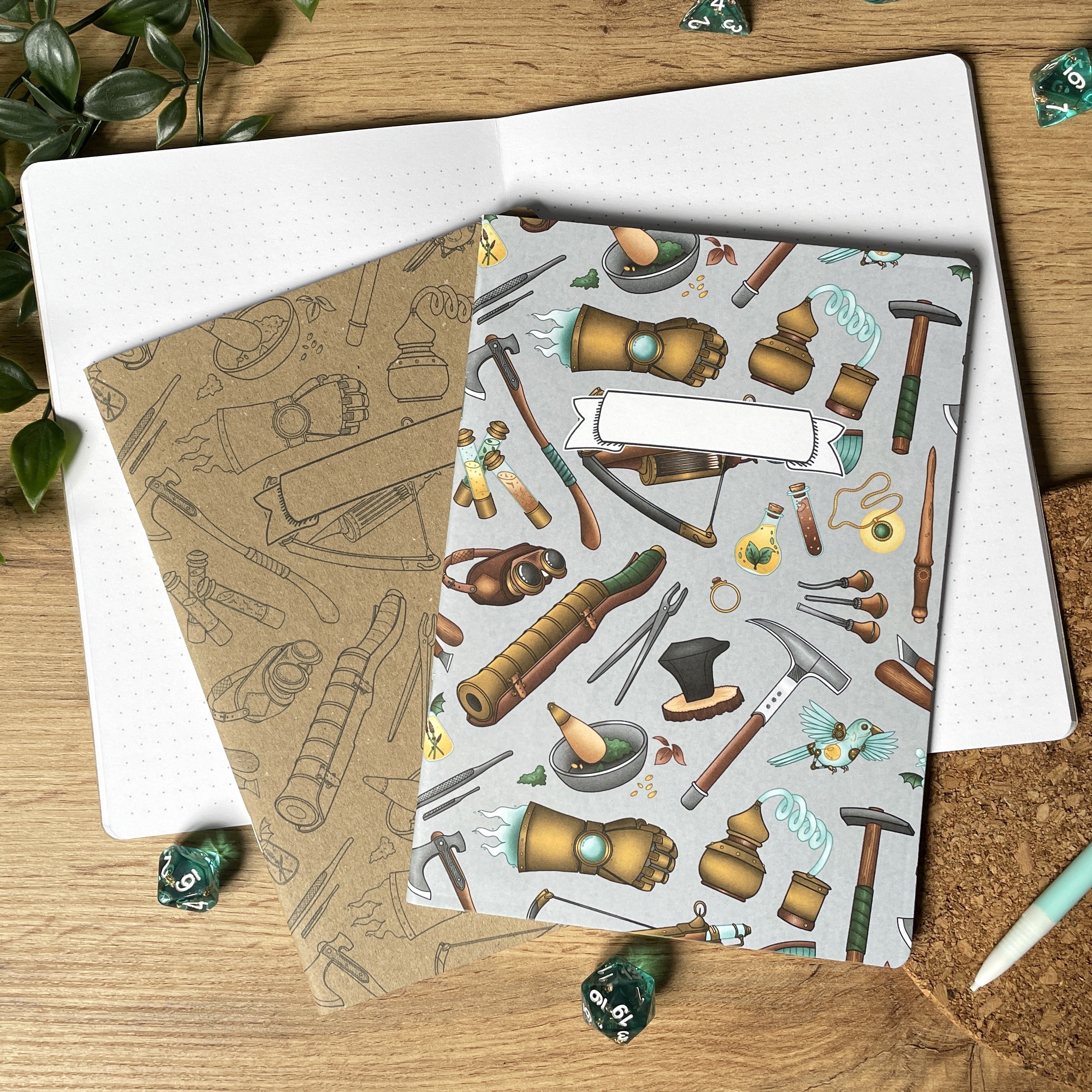 Artificer's Workshop A5 Notebook