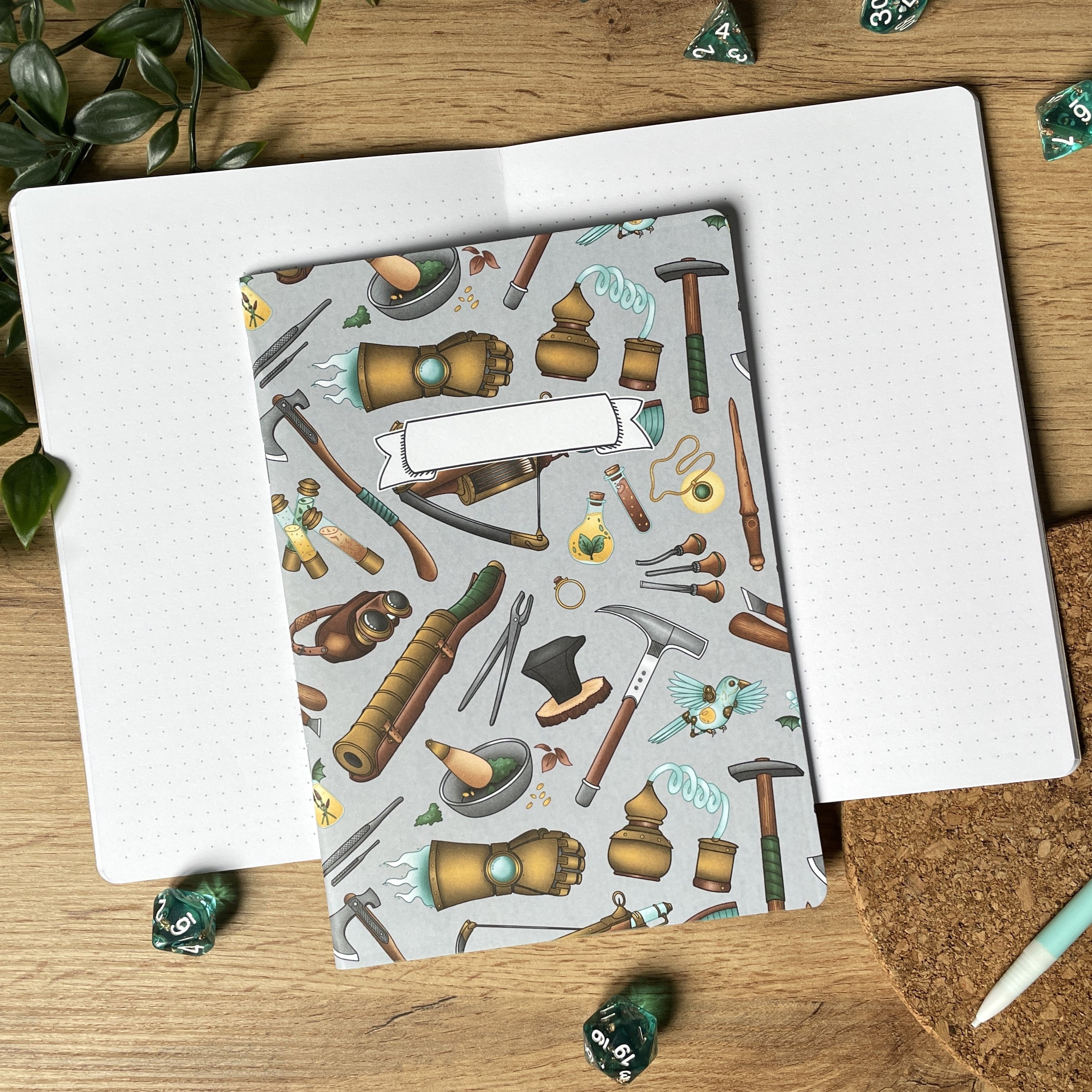 Artificer's Workshop A5 Notebook