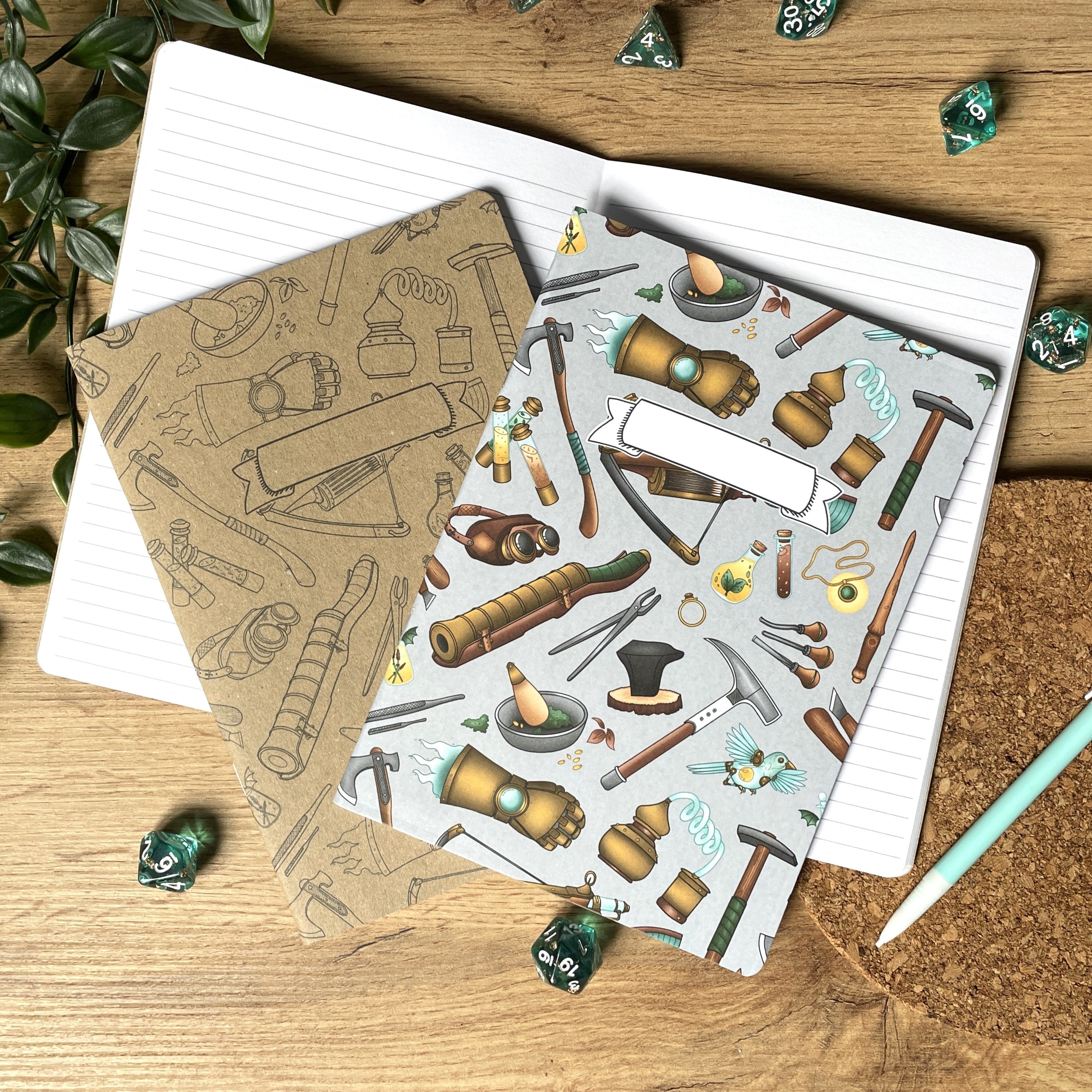 Artificer's Workshop A5 Notebook